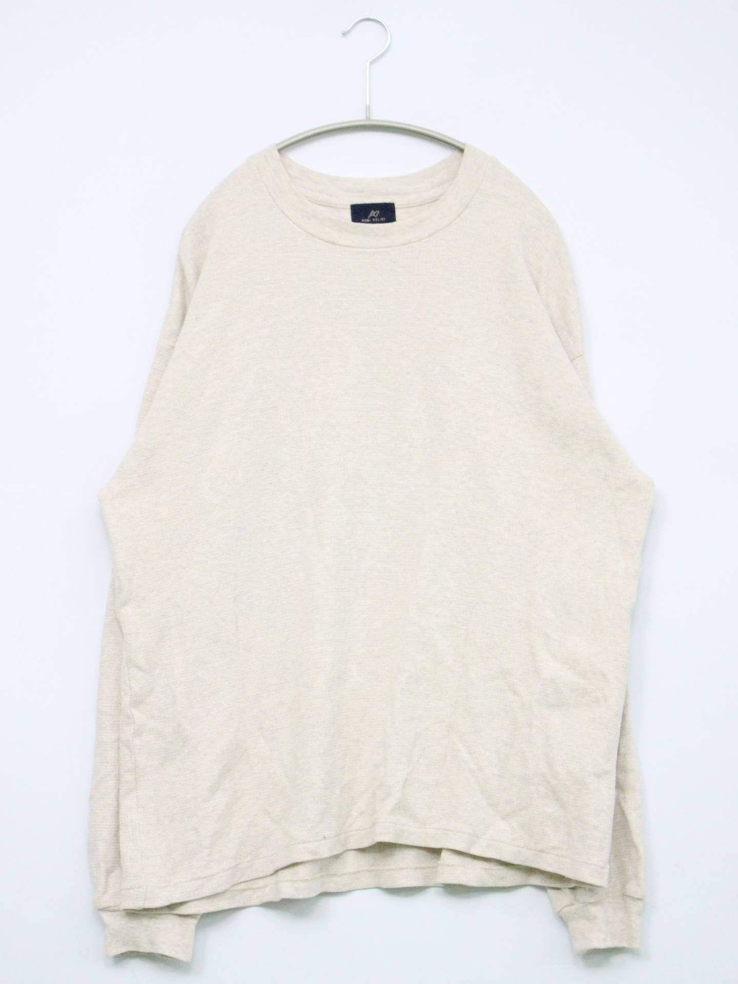 REMI RELIEF/Tシャツ/カットソー/トップス/ベージュ/M