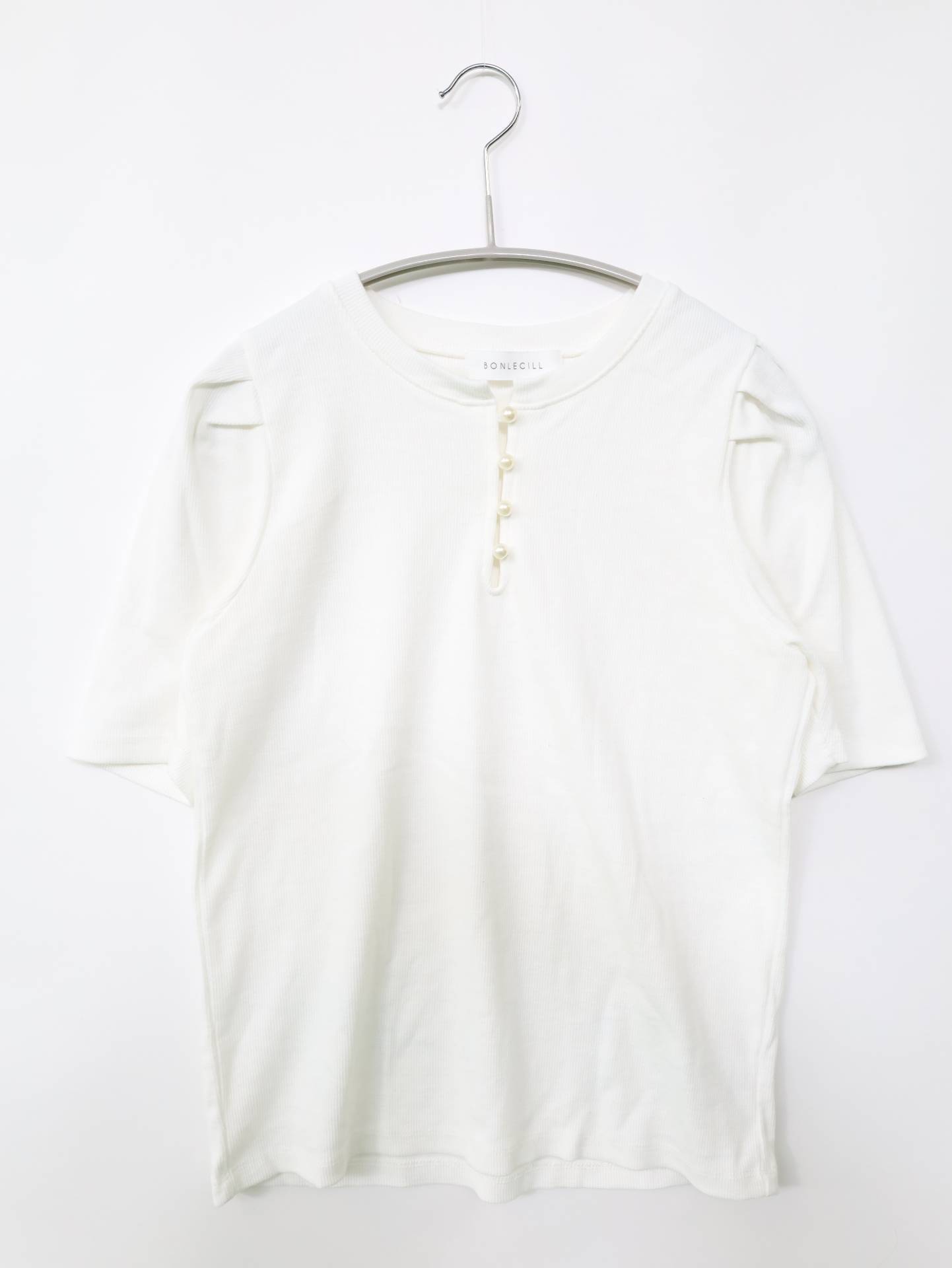 BONLECILL/Tシャツ/カットソー/トップス/ホワイト/F