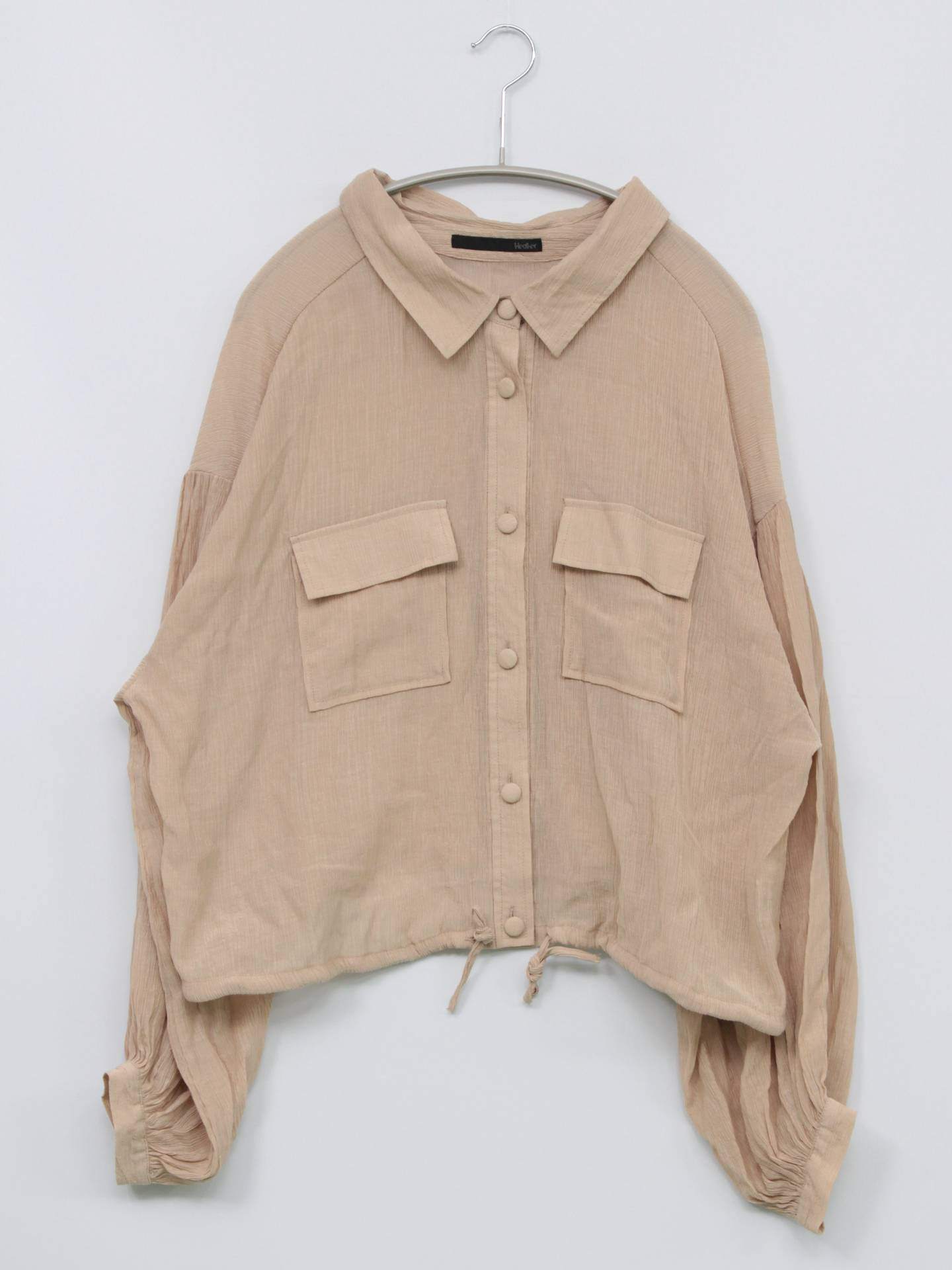 Hedker/シャツ/ブラウス/トップス/ベージュ/F