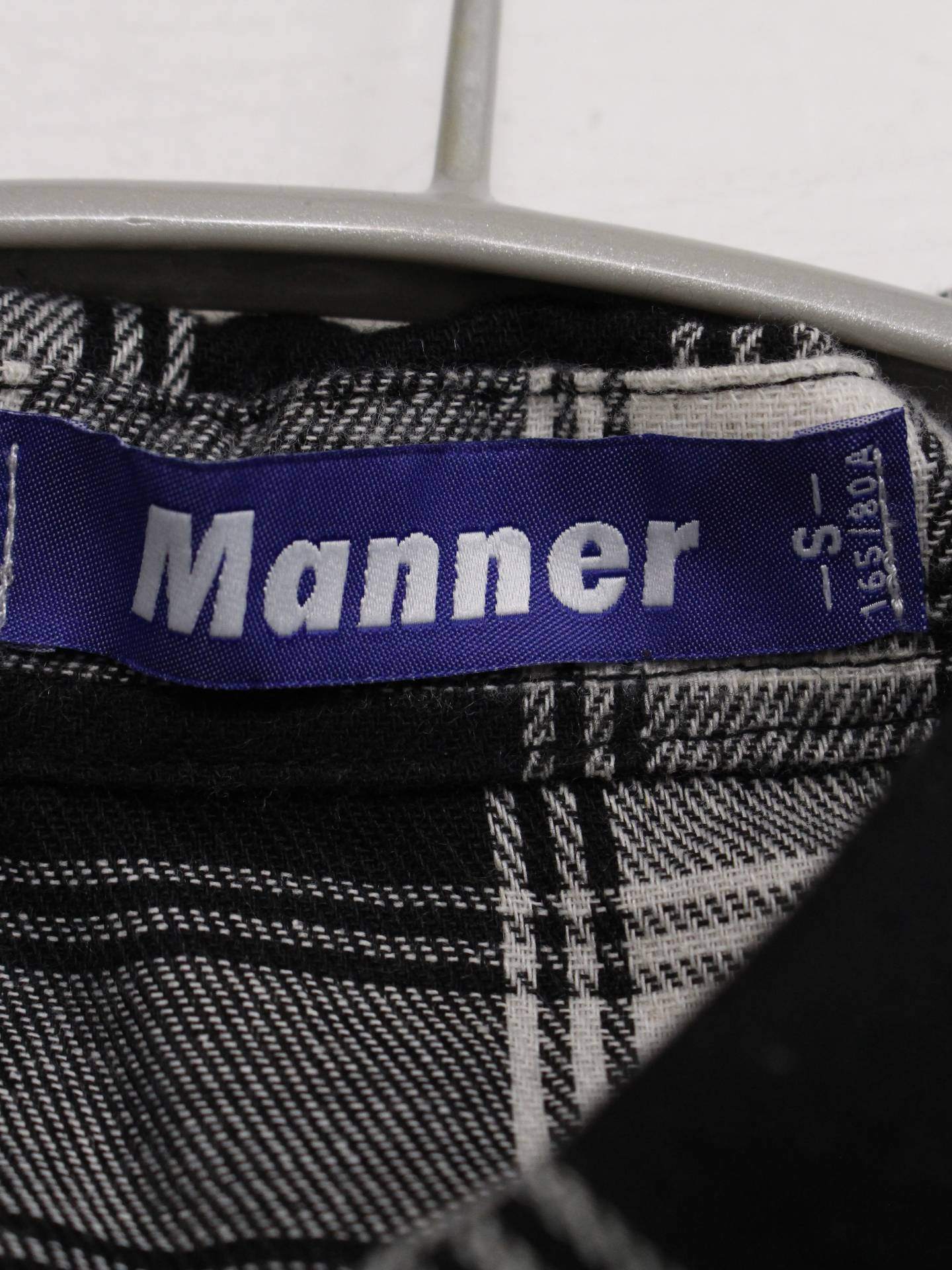 Manner/シャツ/ブラウス/トップス/ブラック/S 165/80A