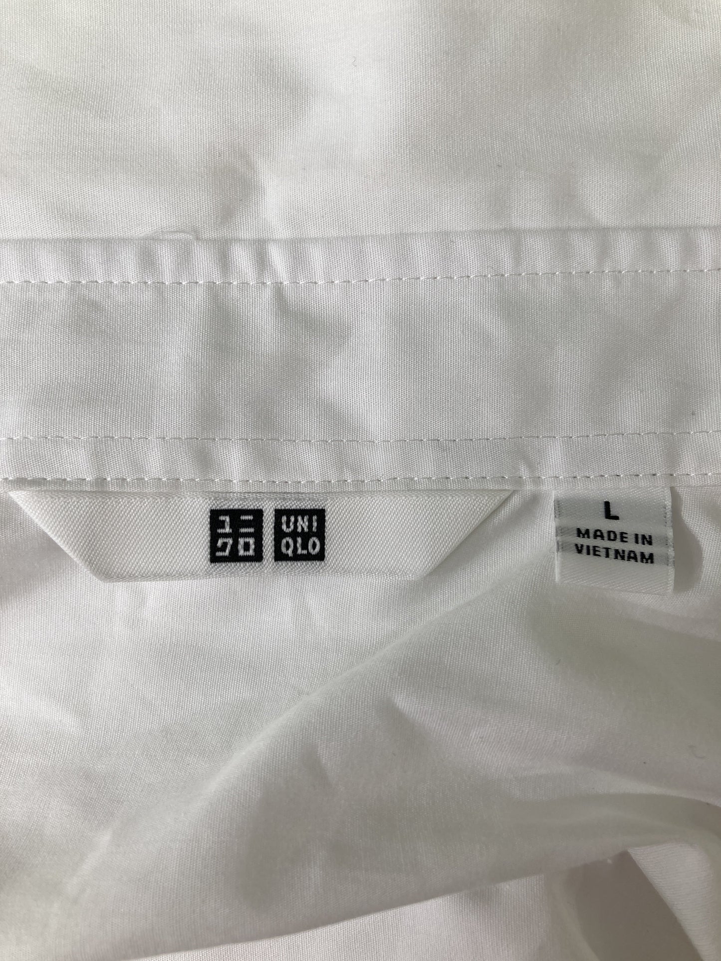 UNIQLO/ユニクロ/シャツ/ブラウス/トップス/ホワイト/L