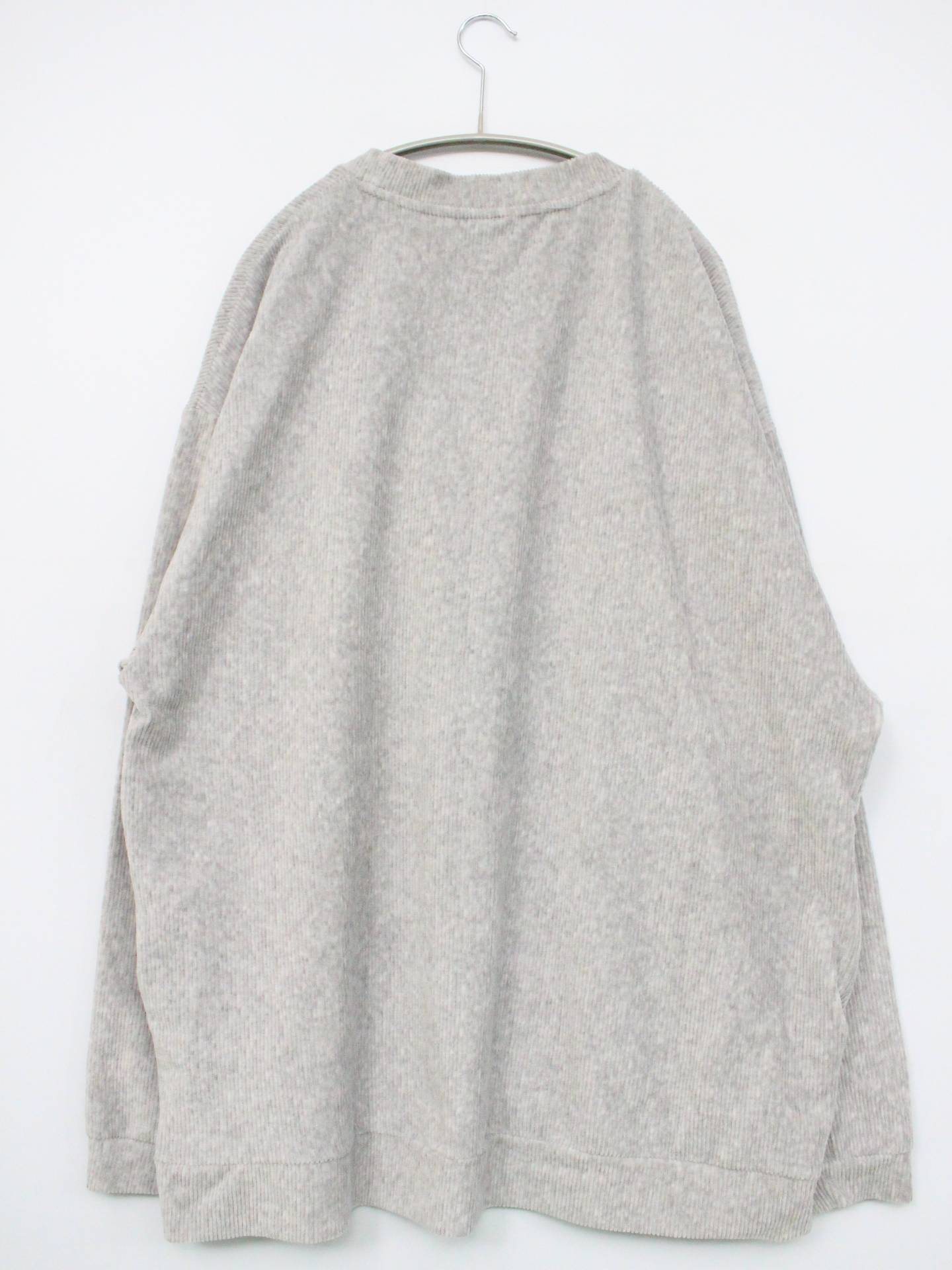 wmb/Tシャツ/カットソー/トップス/グレー/3L