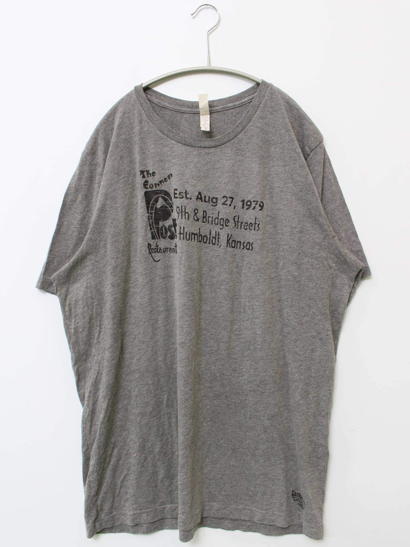 CANVAS/Tシャツ/カットソー/トップス/グレー/XL