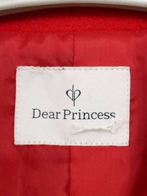 Dear Princess/ディアプリンセス/ピーコート/ジャケット/アウター/レッド
