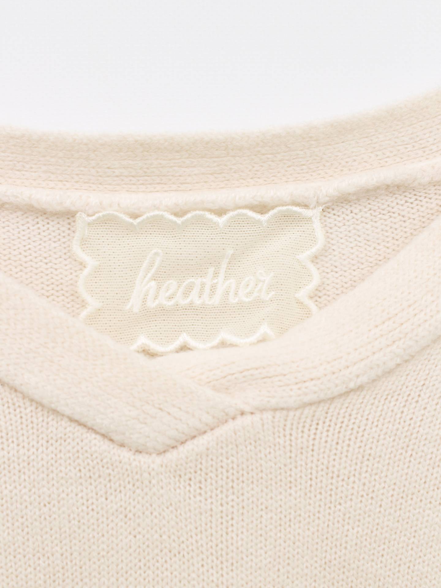 Heather/Tシャツ/カットソー/トップス/アイボリー/F