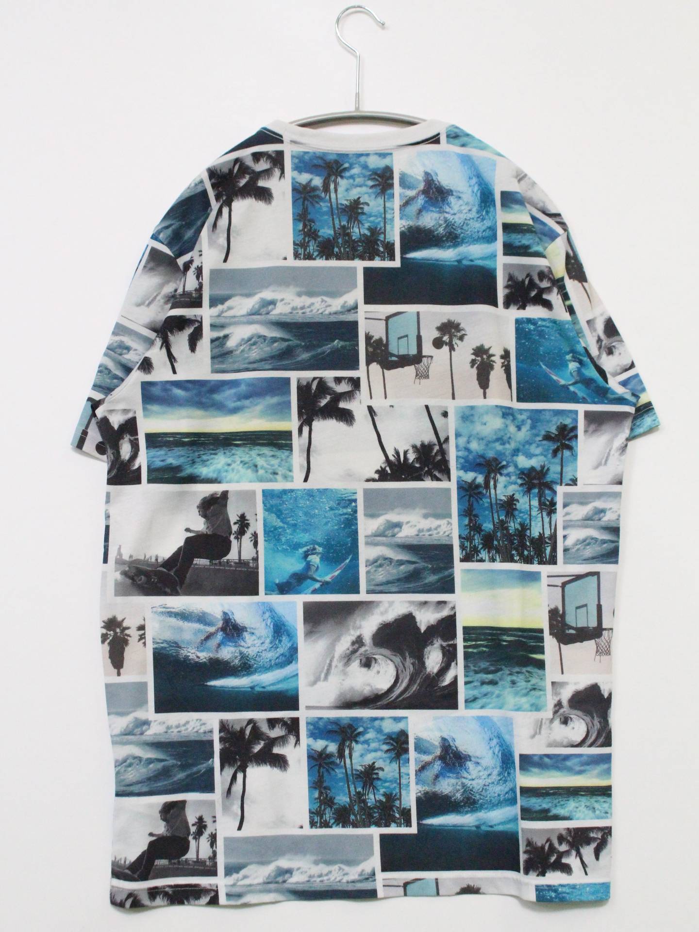 adidas neo/Tシャツ/カットソー/トップス/スカイブルー
