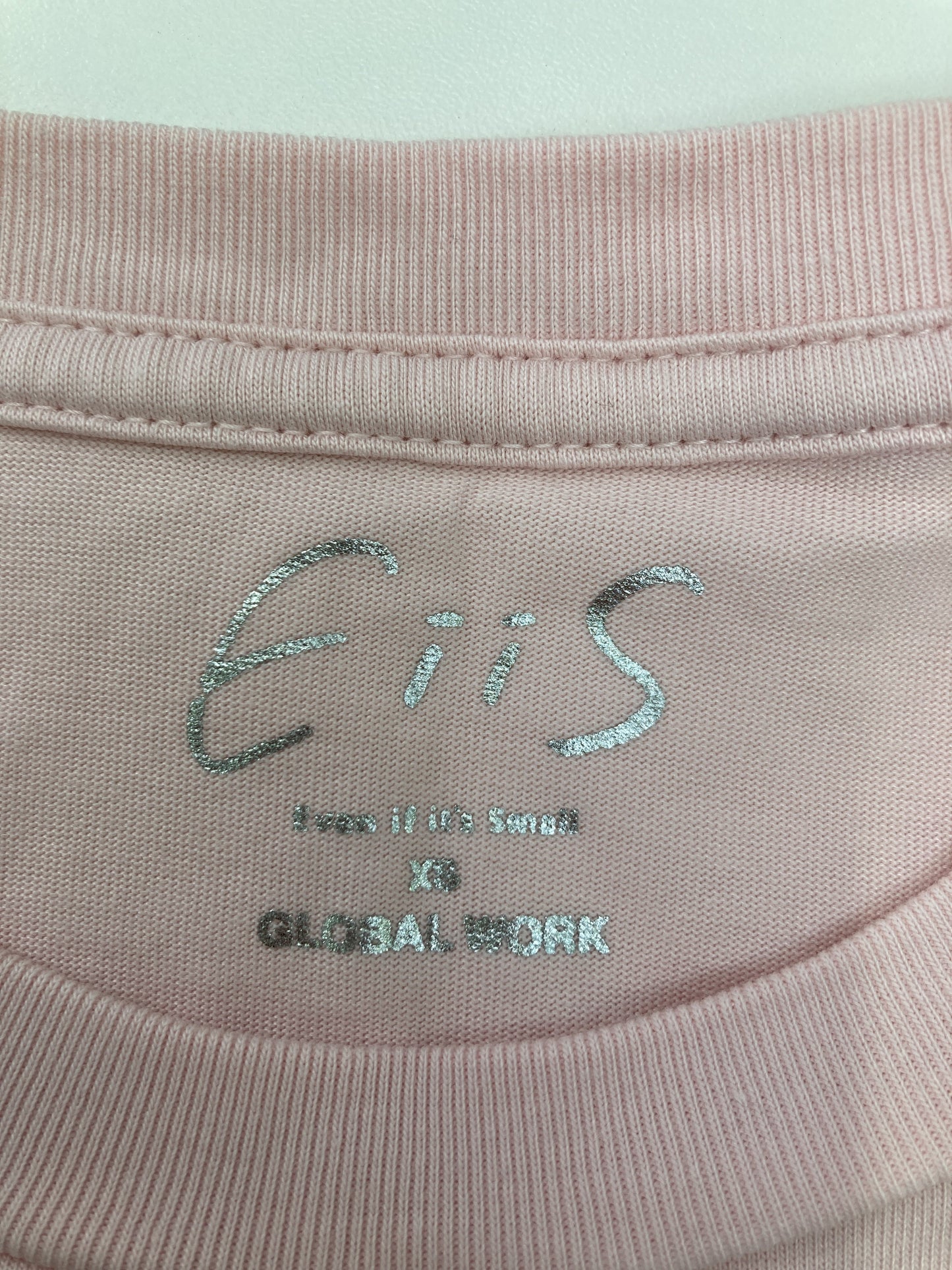 GLOBAL WORK/グローバルワーク/Tシャツ/カットソー/トップス/ピンク/XS