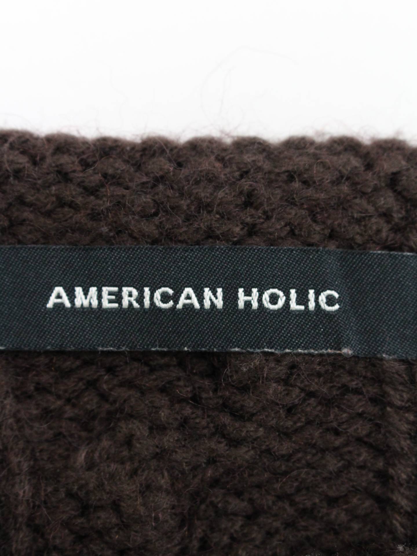 AMERICAN HOLIC/アメリカンホリック/ニット/セーター/トップス/ブラウン/F