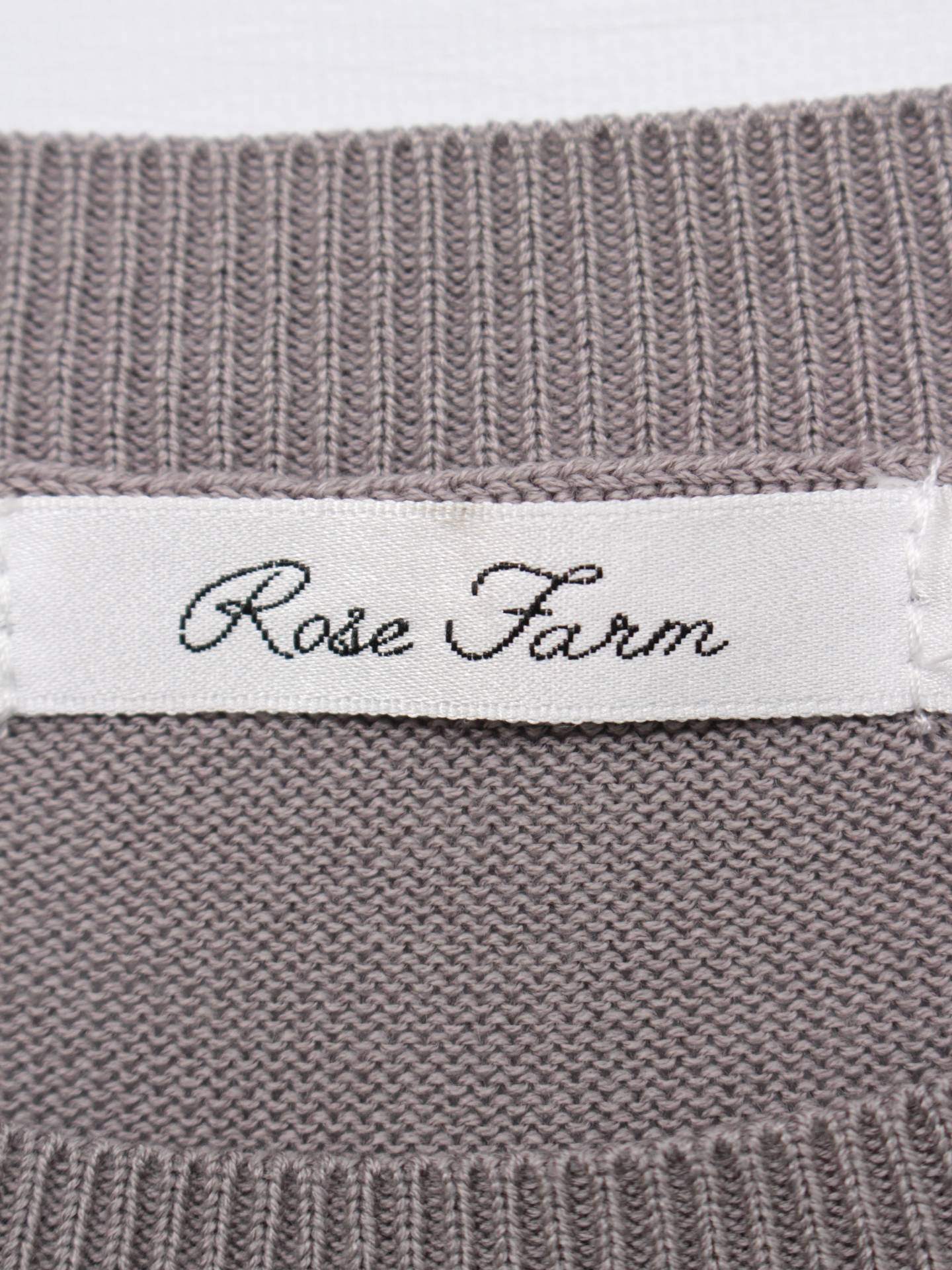 Rose Farm/Tシャツ/カットソー/トップス/グレー/L