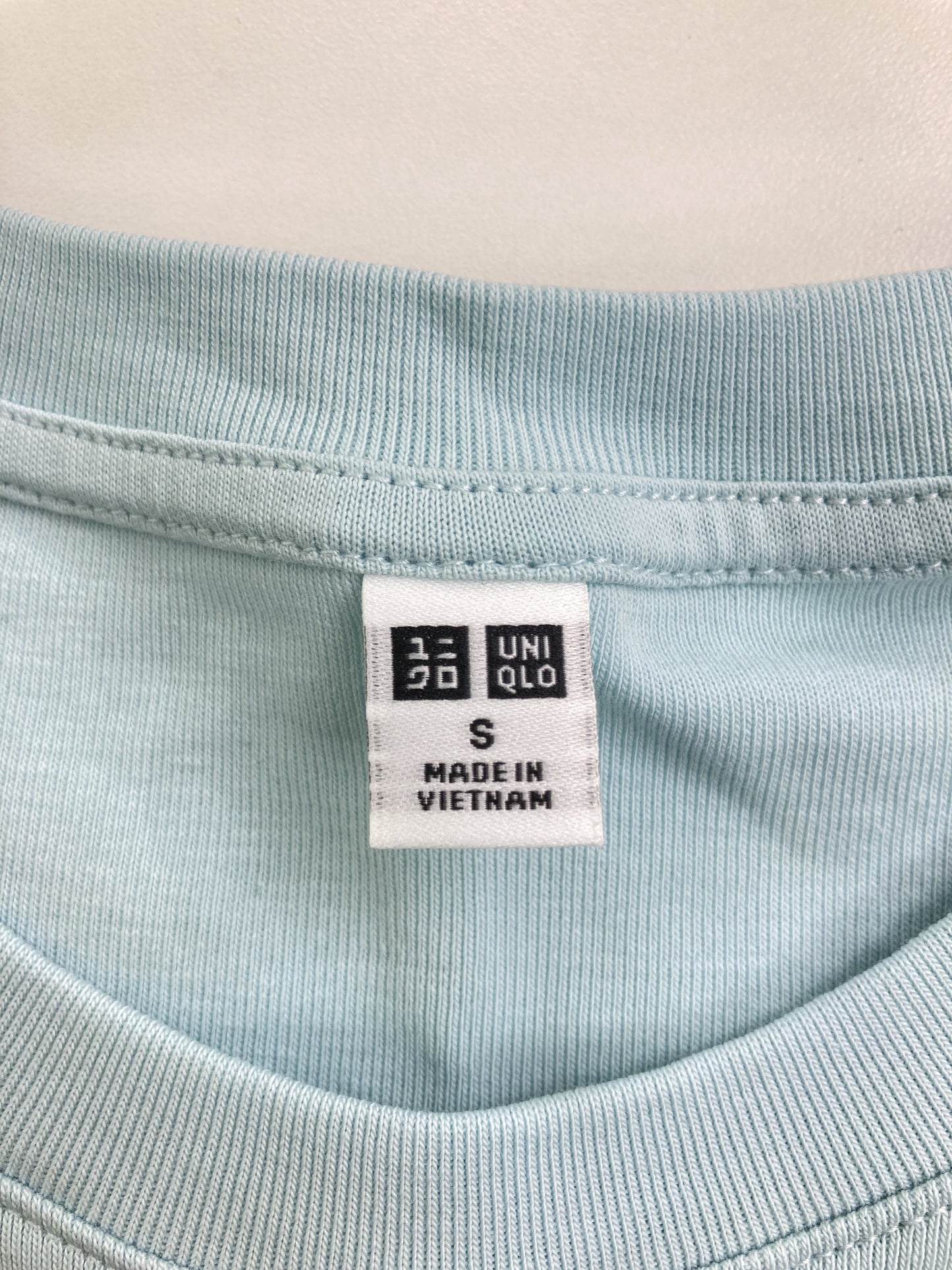 UNIQLO/ユニクロ/Tシャツ/カットソー/トップス/スカイブルー/S