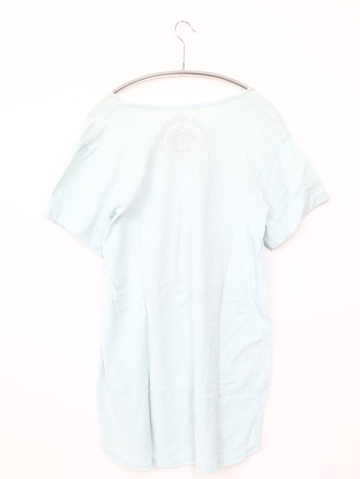 BARKING IRONS ON THE BOWERY/Tシャツ/カットソー/トップス/スカイブルー/M