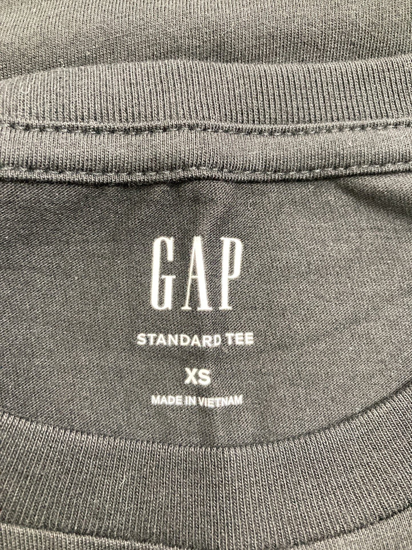GAP/ギャップ/Tシャツ/カットソー/トップス/ブラック/XS