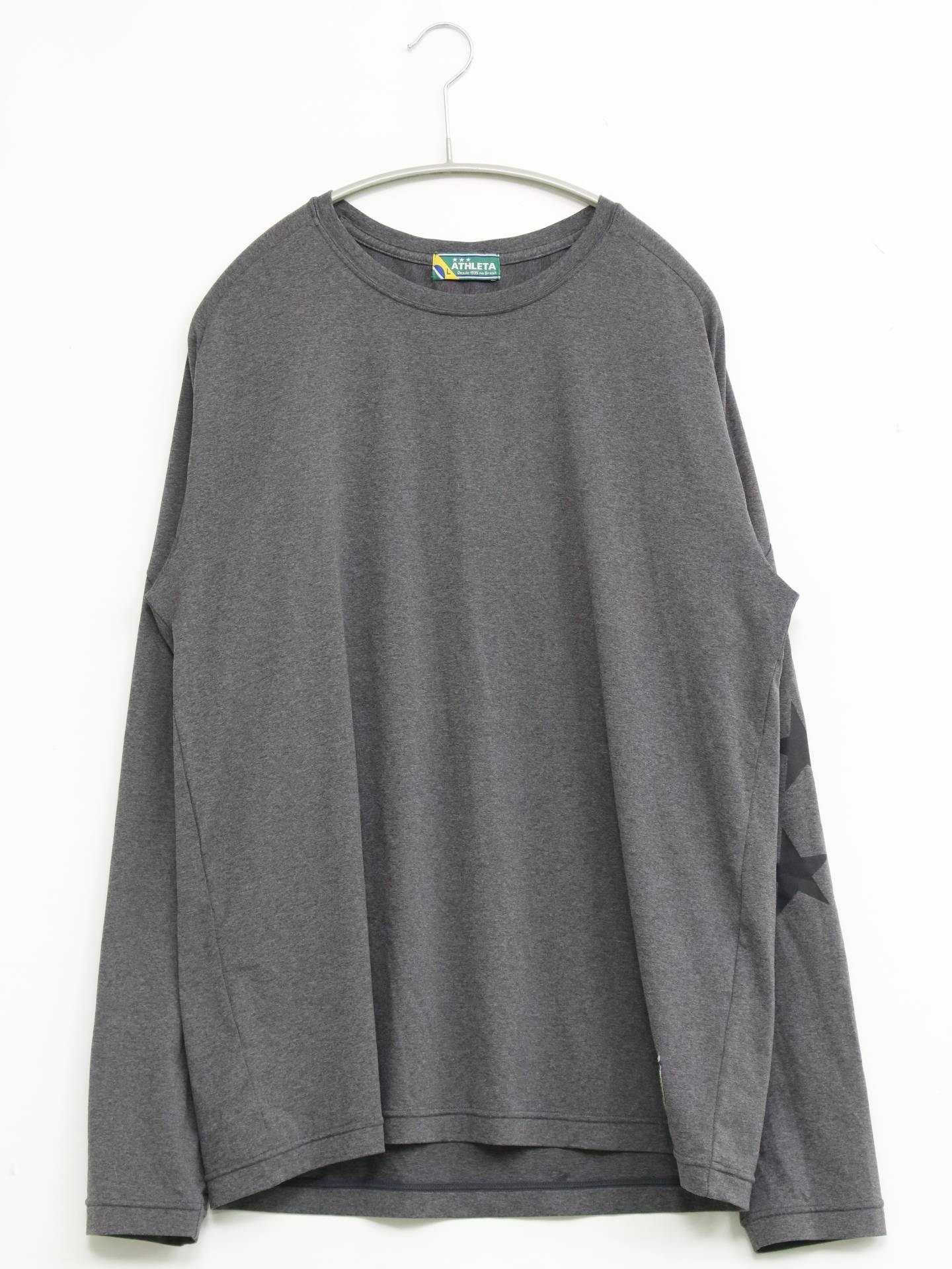 ATHLETA/Tシャツ/カットソー/トップス/グレー/L