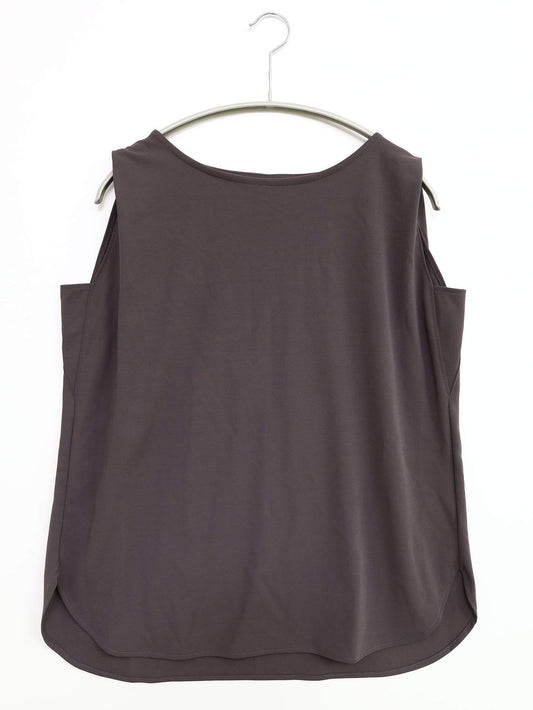 UNIQLO/ユニクロ/ノースリーブ/トップス/ブラック/S