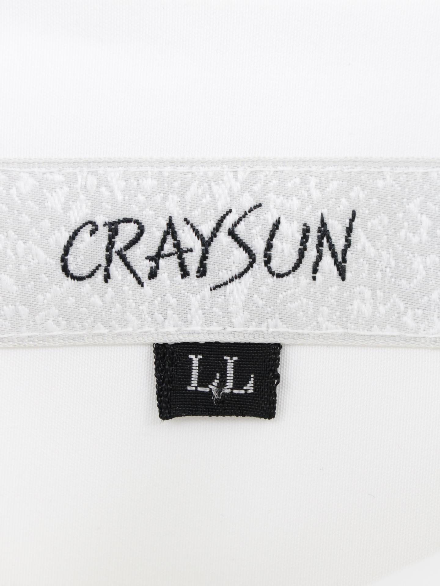 CRAYSUN/シャツ/ブラウス/トップス/ホワイト/LL