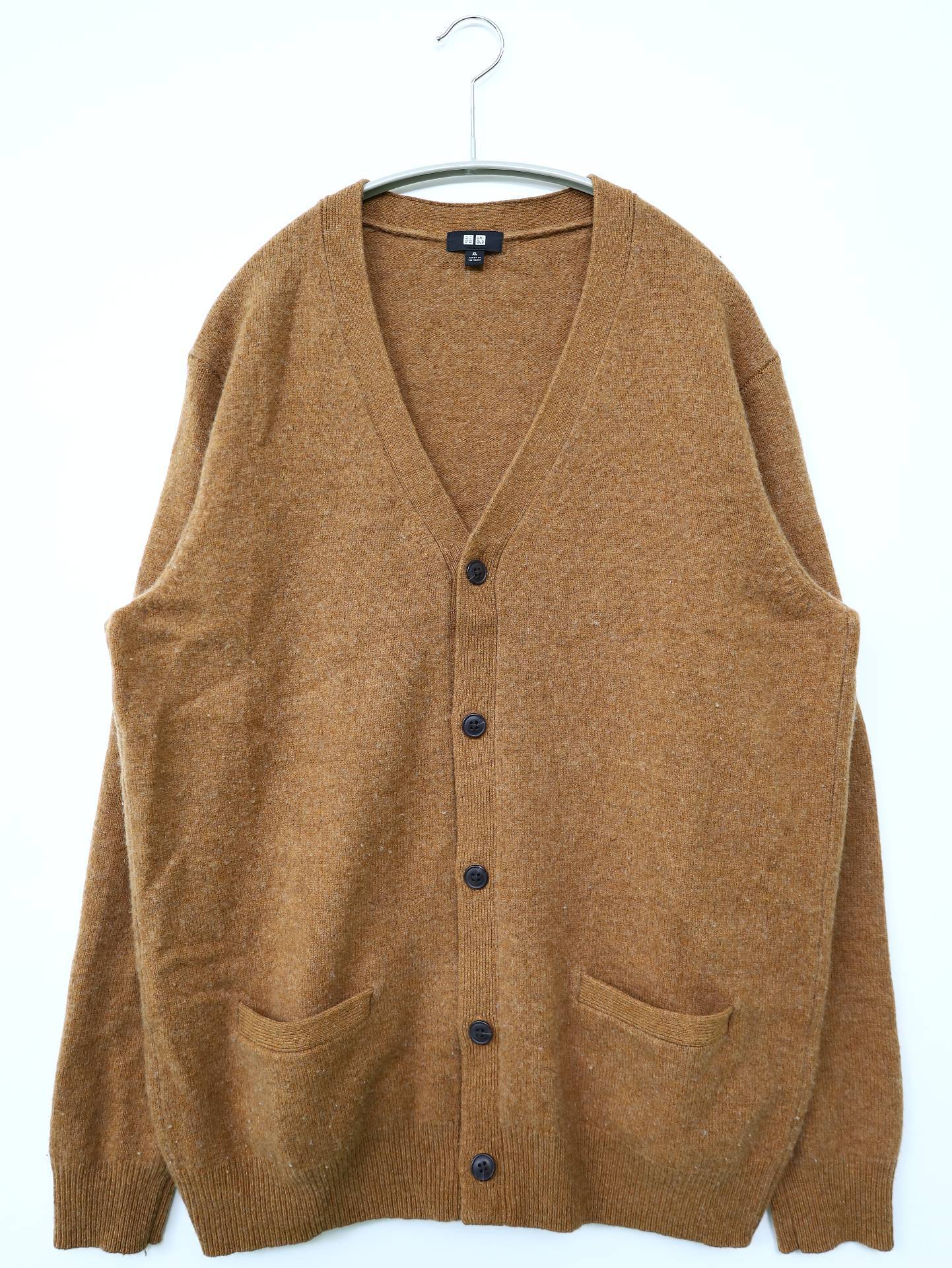 UNIQLO/ユニクロ/カーディガン/ボレロ/トップス/ブラウン/XL