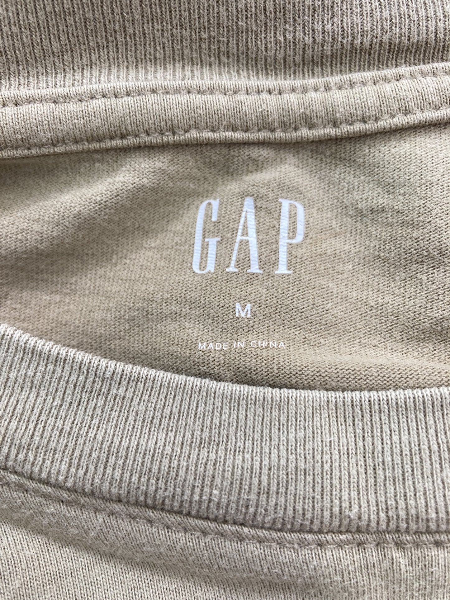 GAP/ギャップ/Tシャツ/カットソー/トップス/ベージュ/M