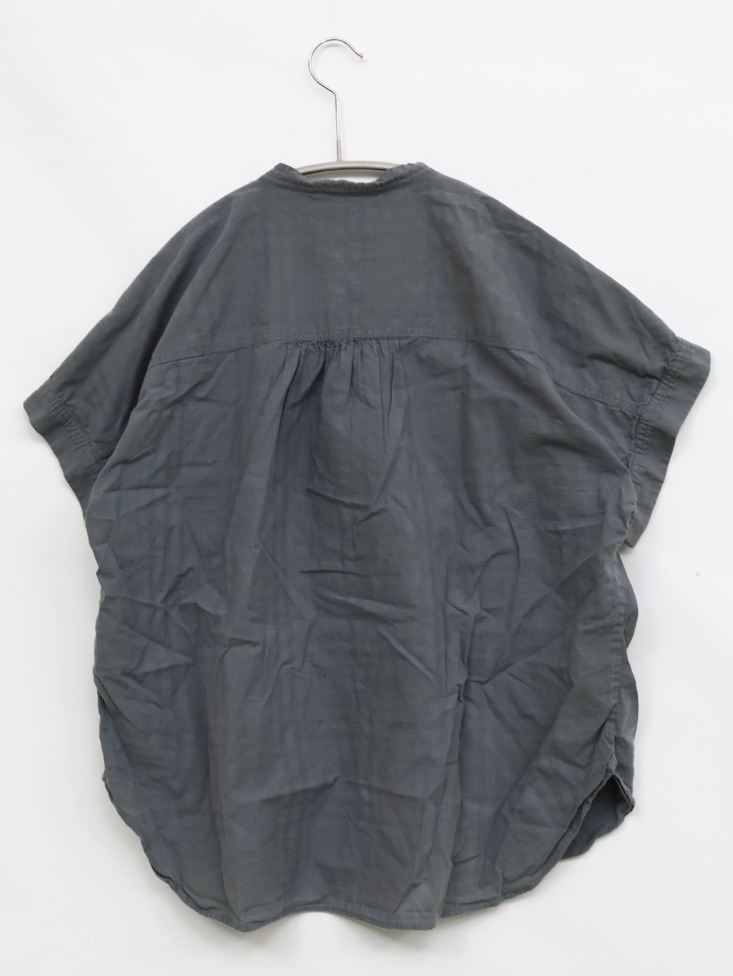 UNIQLO/ユニクロ/シャツ/ブラウス/トップス/グレー/L