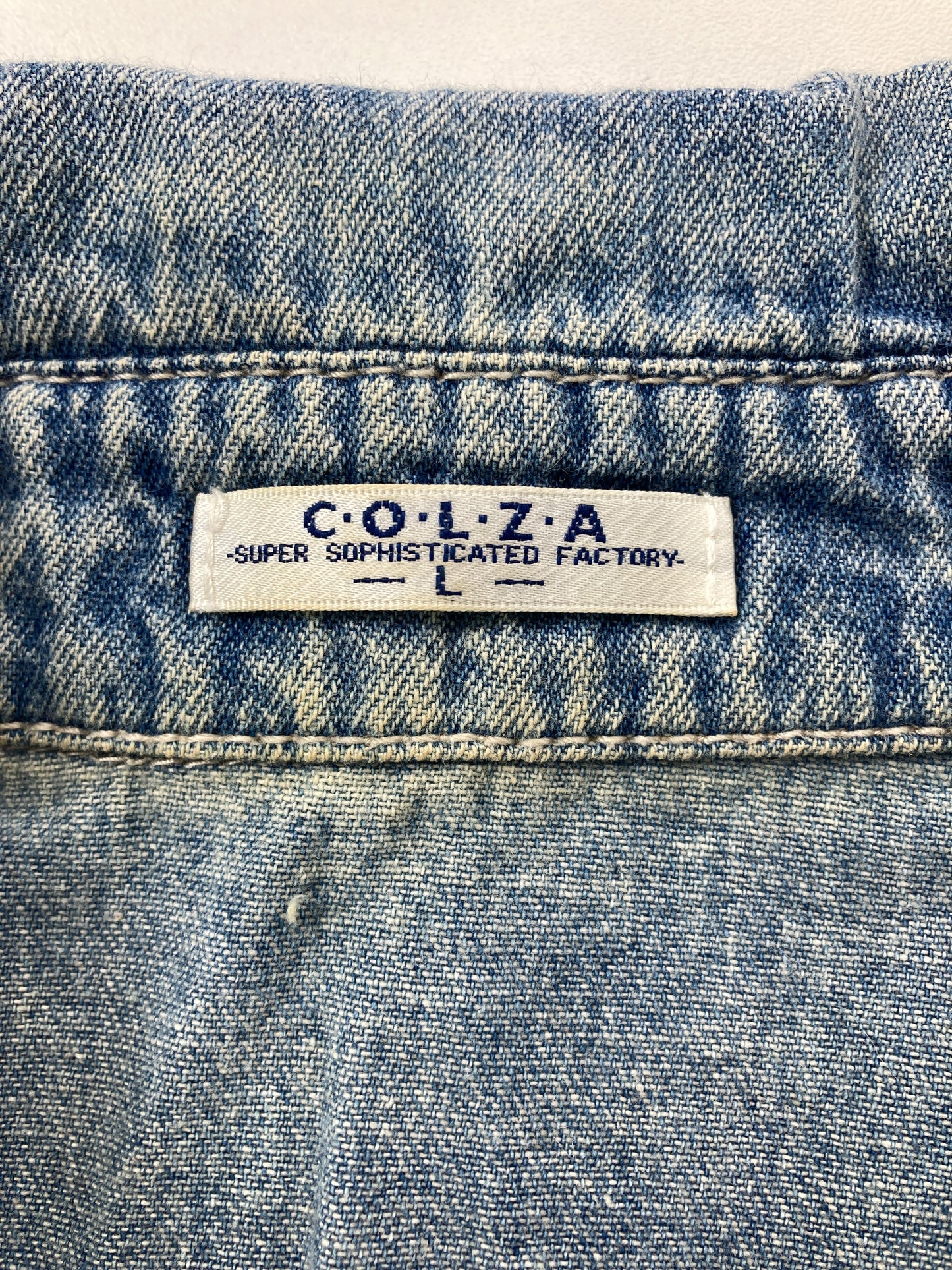C・O・L・Z・A/コルザ/シャツ/ブラウス/トップス/ブルー/L