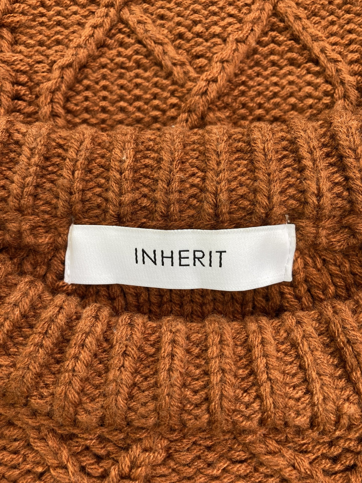 INHERIT/インヘリット/ニット/セーター/トップス/ブラウン