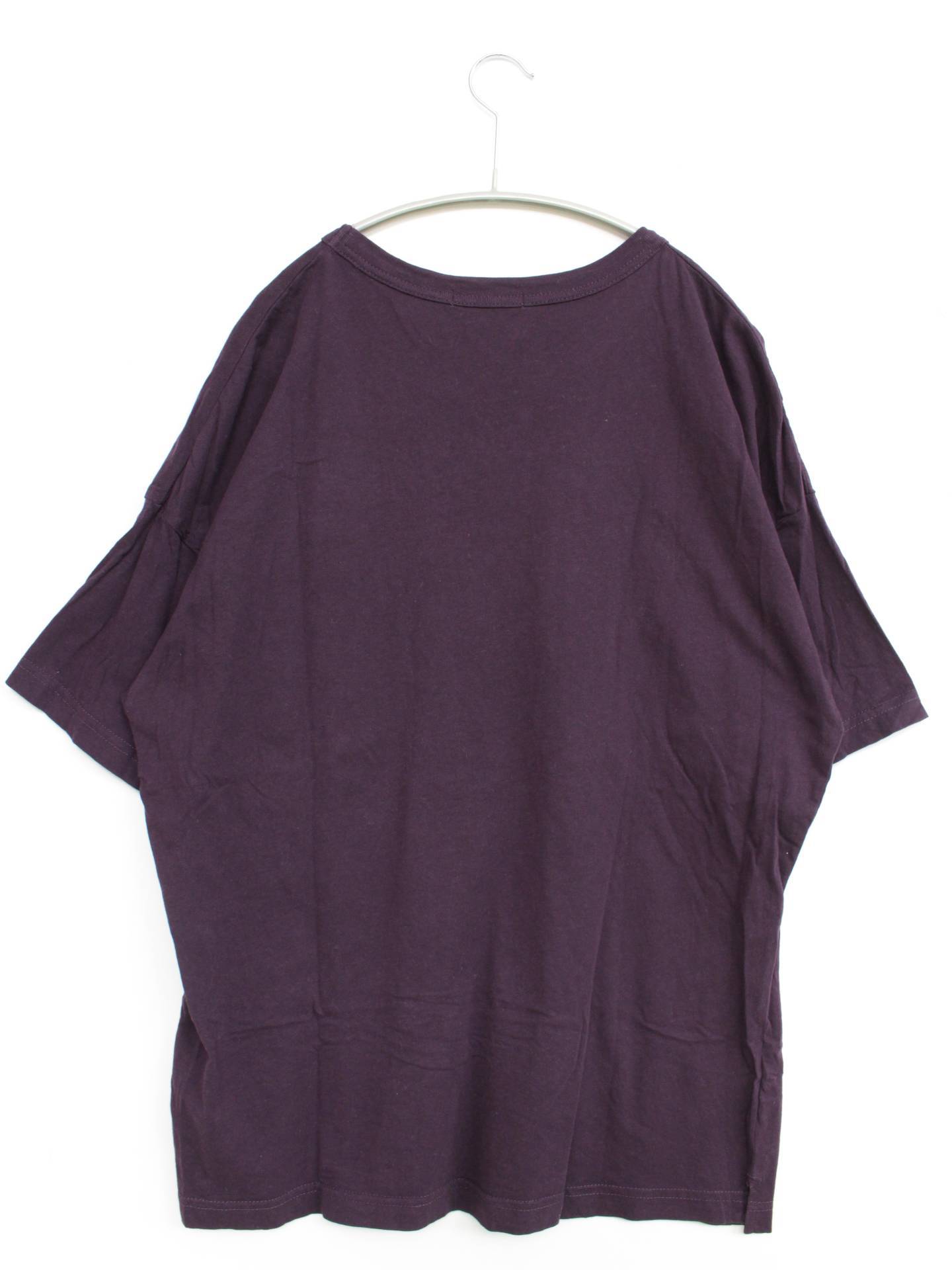 COMME CA ISM/Tシャツ/カットソー/トップス/パープル/L