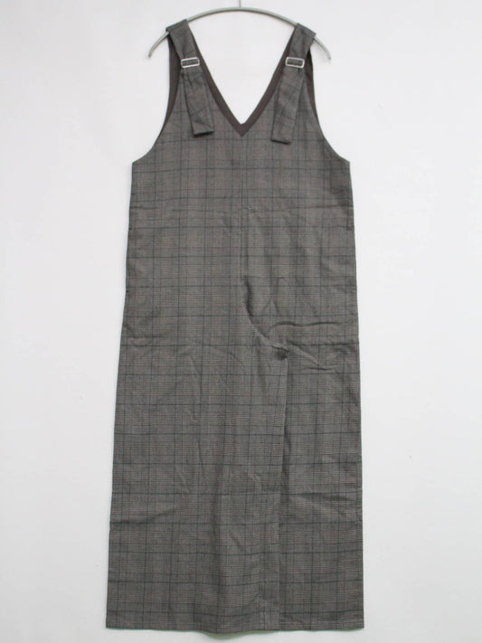 GLOBAL WORK/ジャンパースカート/ワンピース/ドレス/グレー/L