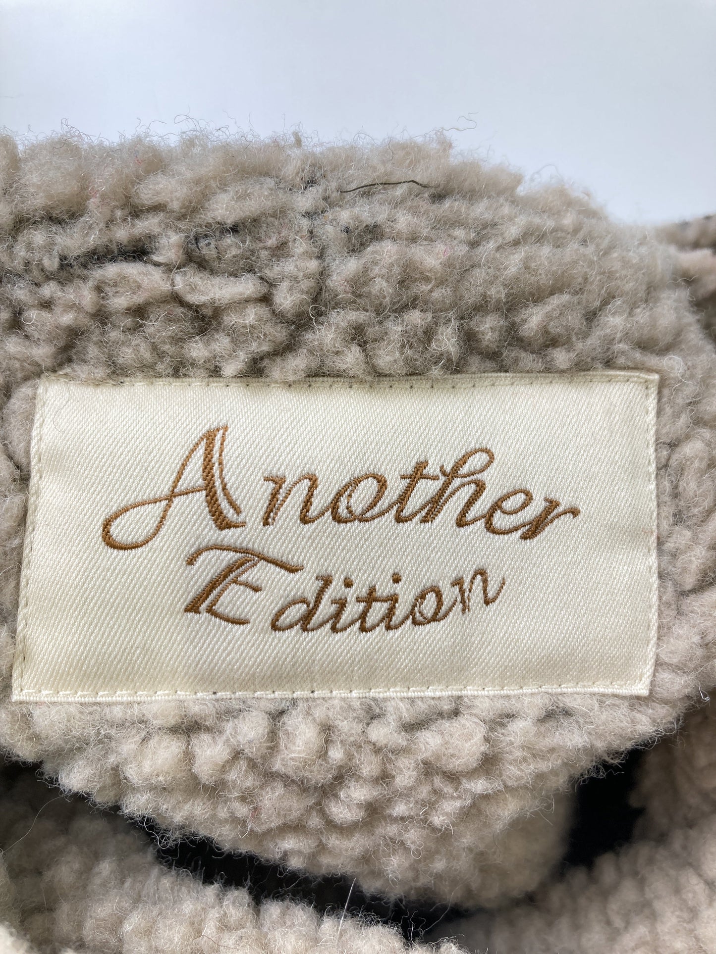 ANOTHER EDITION/アナザーエディション/ムートンコート/ジャケット/アウター/カーキ/M