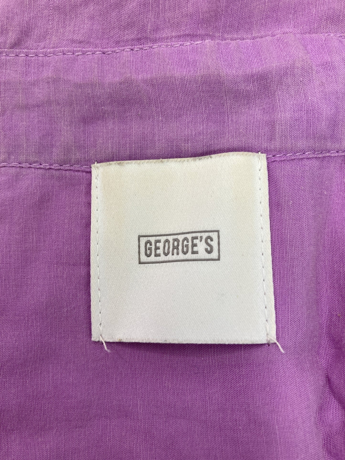 GEORGE'S/シャツ/ブラウス/トップス/パープル/FREE