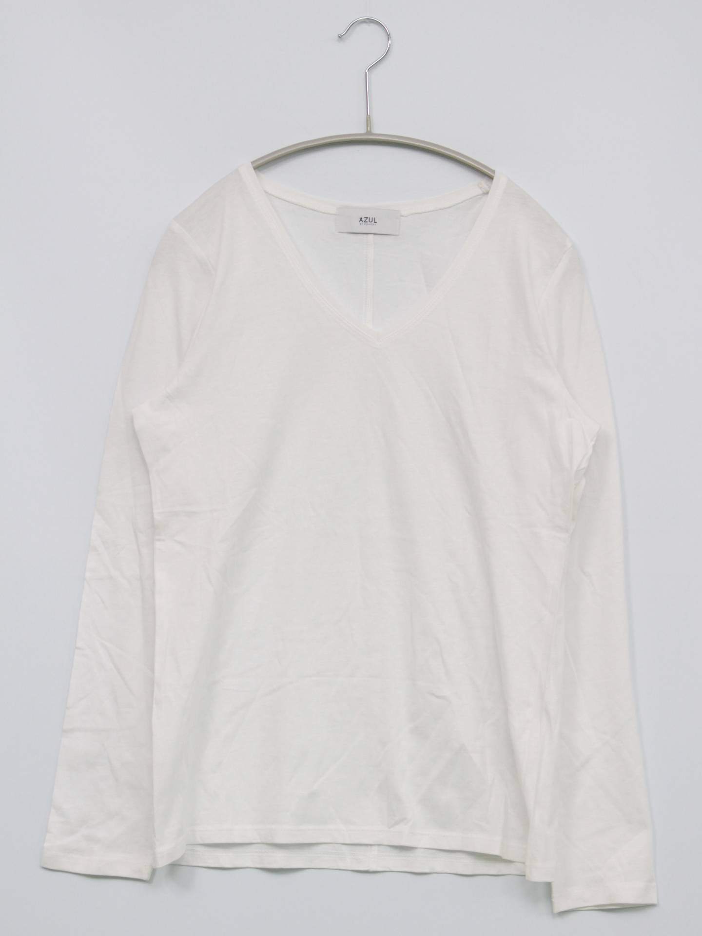 AZUL by MOUSSY/Tシャツ/カットソー/トップス/ホワイト/M