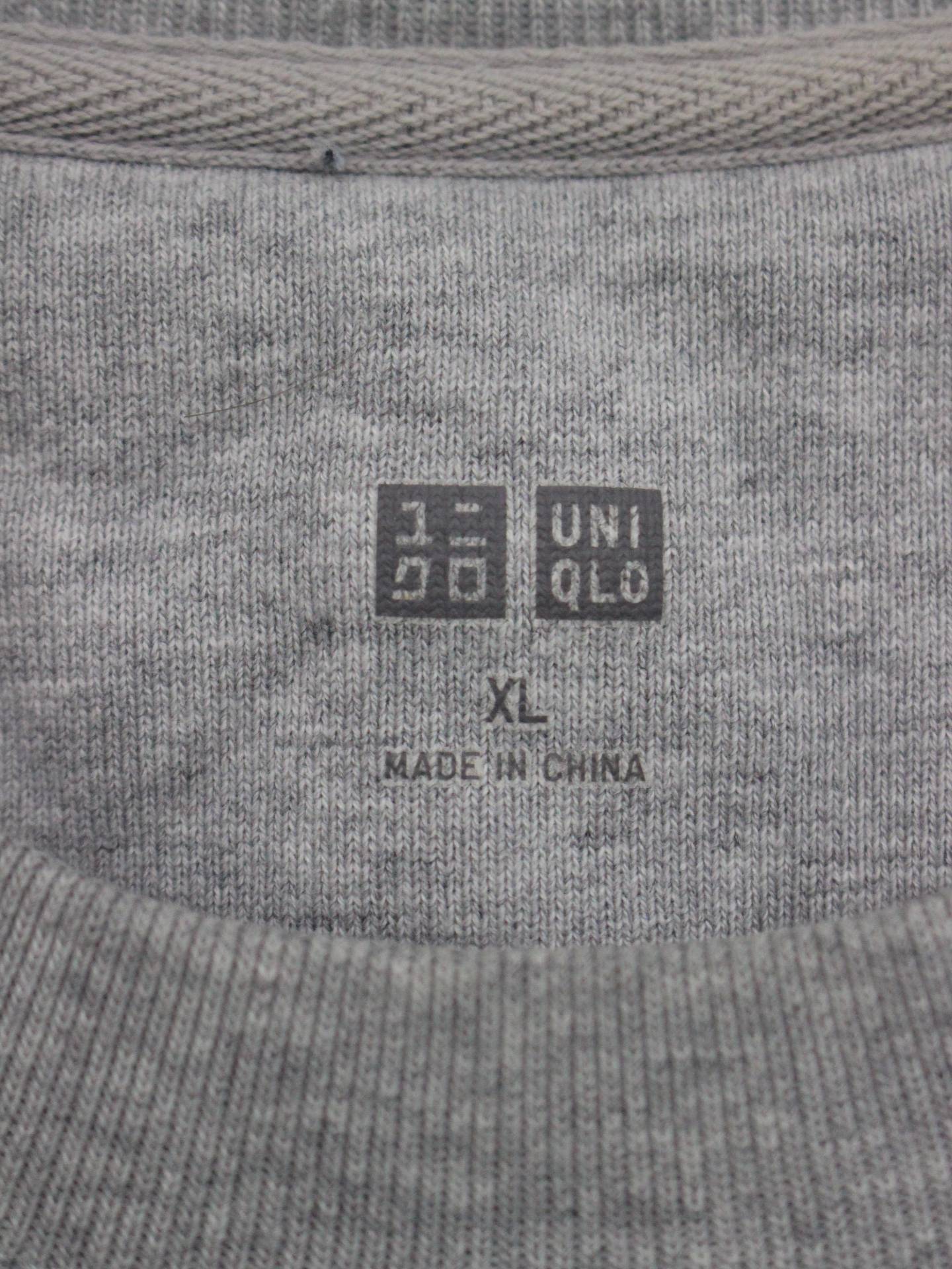 UNIQLO/スウェット/トップス/グレー/XL