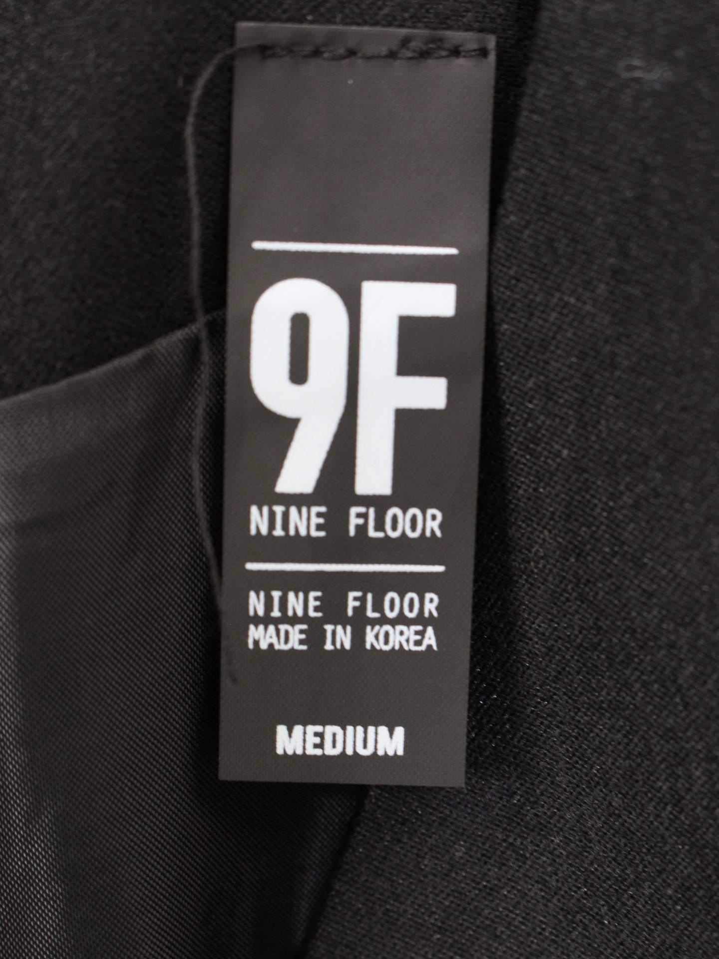 NINE FLOOR/チュニック/ワンピース/ドレス/ブラック/MEDIUM
