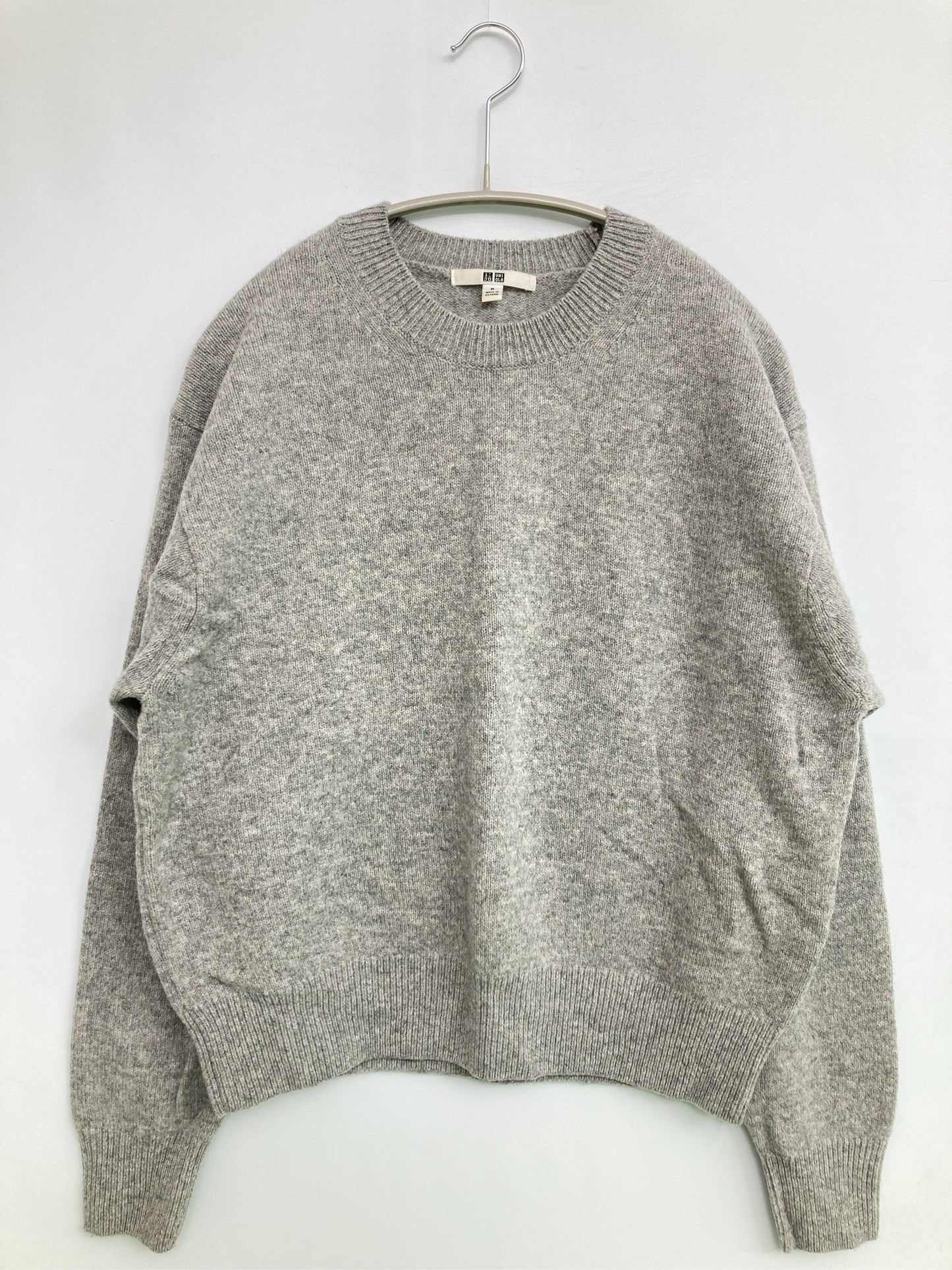 UNIQLO/ユニクロ/ニット/セーター/トップス/グレー/M