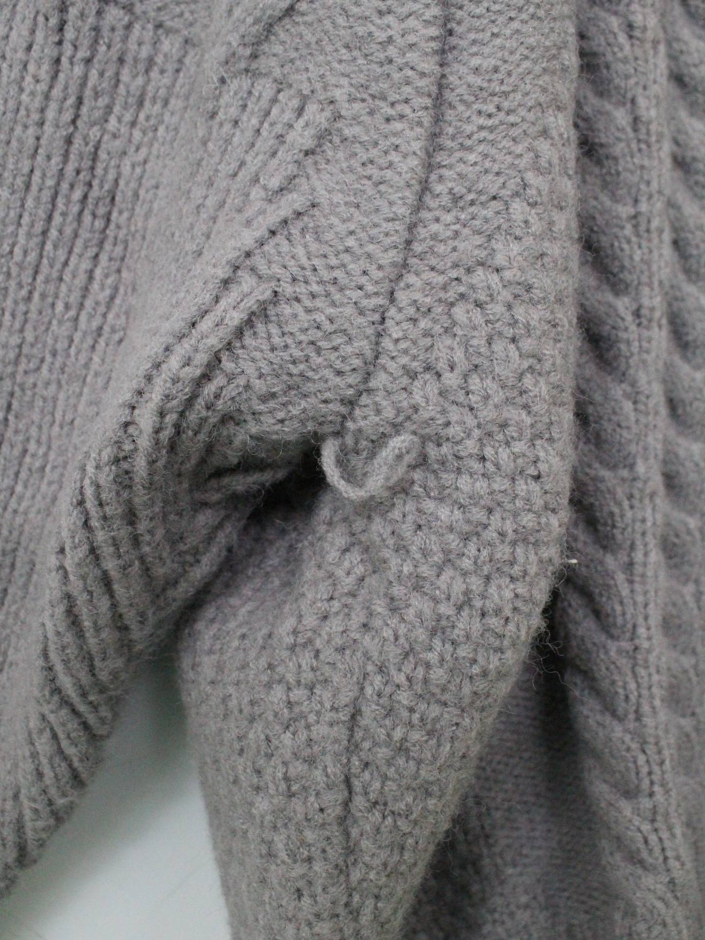 ニット/セーター/トップス/グレー
