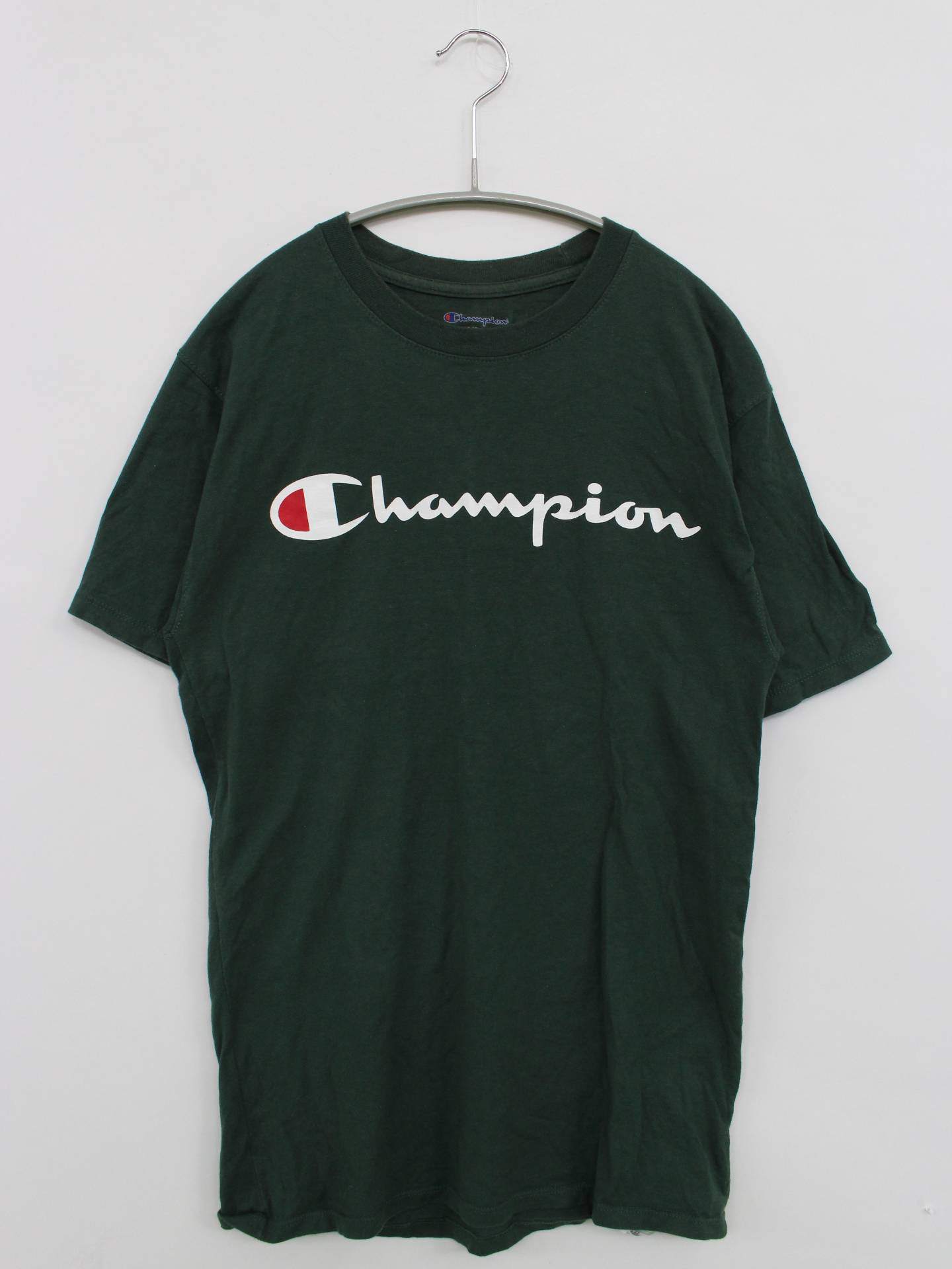 Champion/Tシャツ/カットソー/トップス/グリーン/S