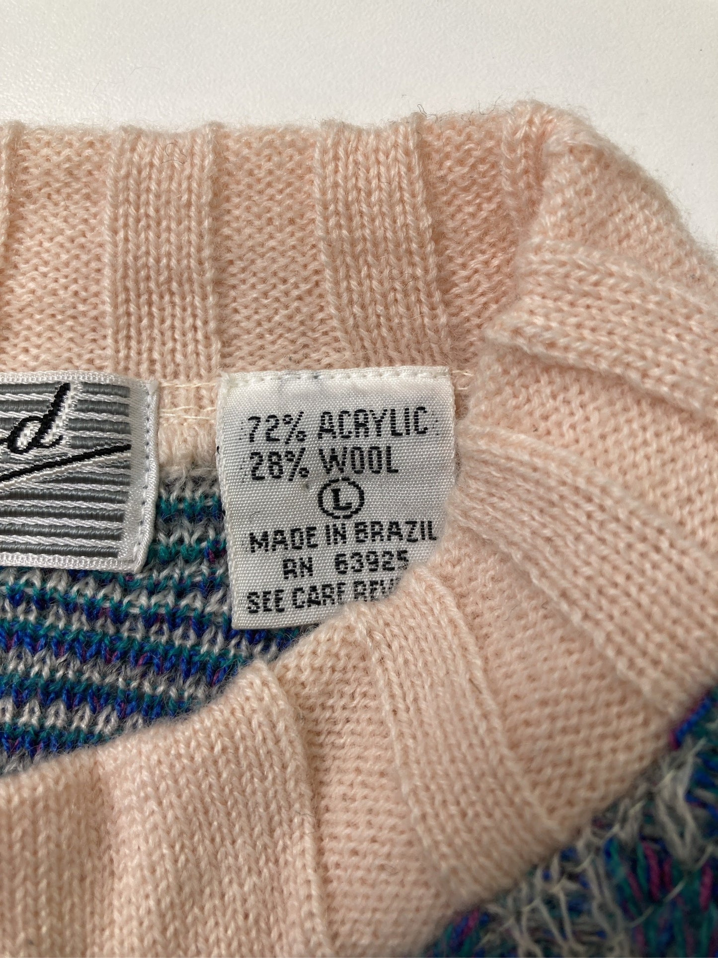 method/ニット/セーター/トップス/ネイビー/L