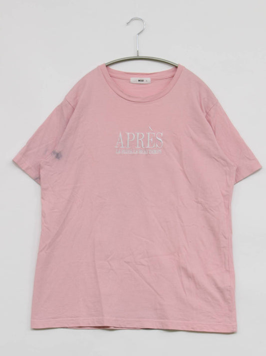 WEGO/ウィゴー/Tシャツ/カットソー/トップス/ピンク/L