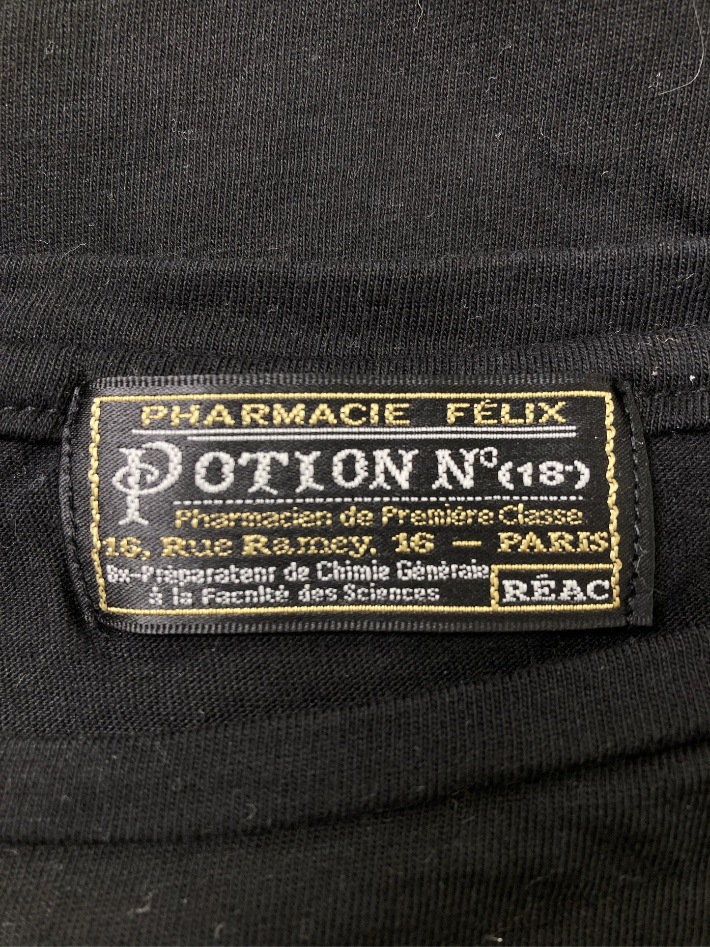 POTION N°/Tシャツ/カットソー/トップス/ブラック/02