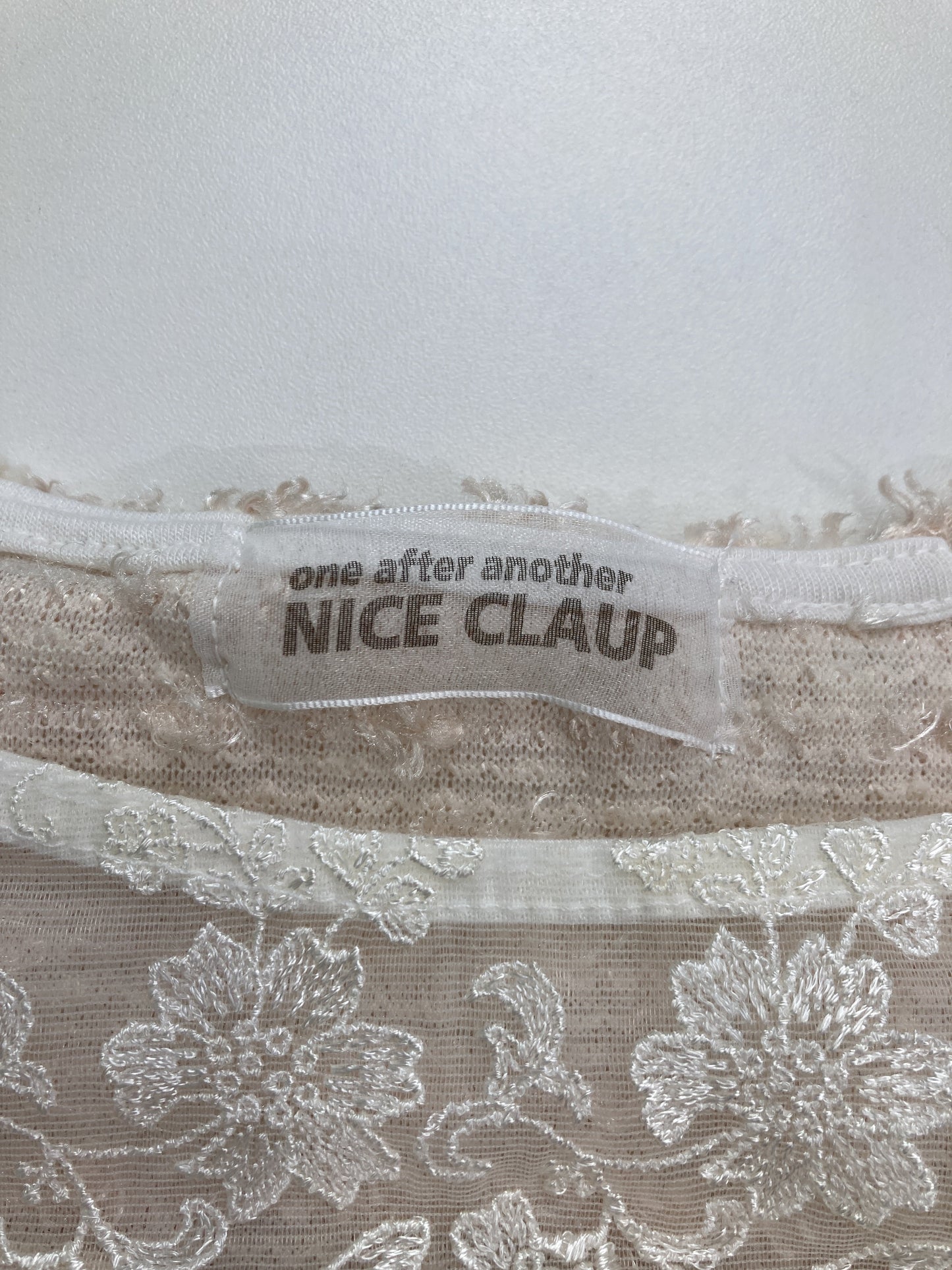 NICE CLAUP/ナイスクラップ/その他トップス/トップス/アイボリー