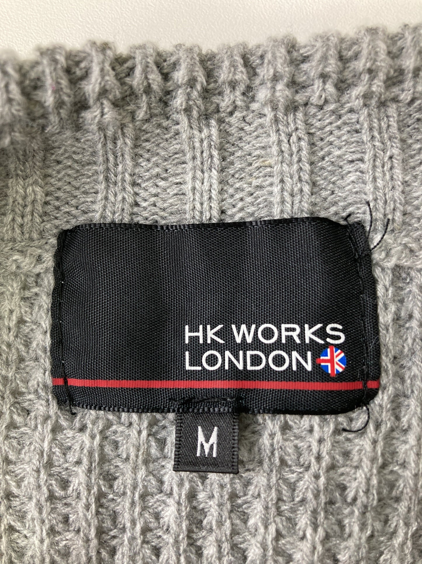 HK WORKS LOMDON/ベスト/トップス/グレー/M