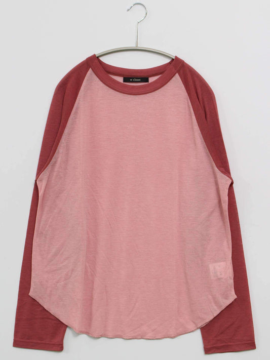 w closet/ダブルクローゼット/スウェット/トップス/ピンク/F