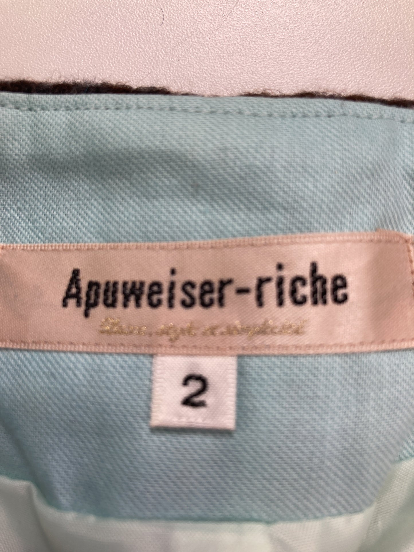 Apuweiser-riche/スラックス/パンツ/ブラック/2