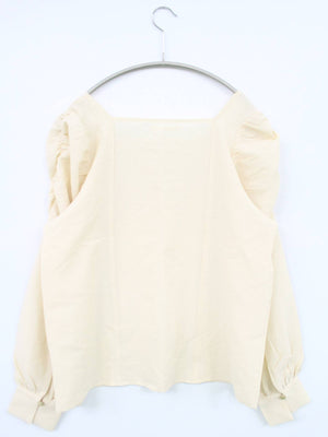 NICE CLAUP/ナイスクラップ/シャツ/ブラウス/トップス/アイボリー