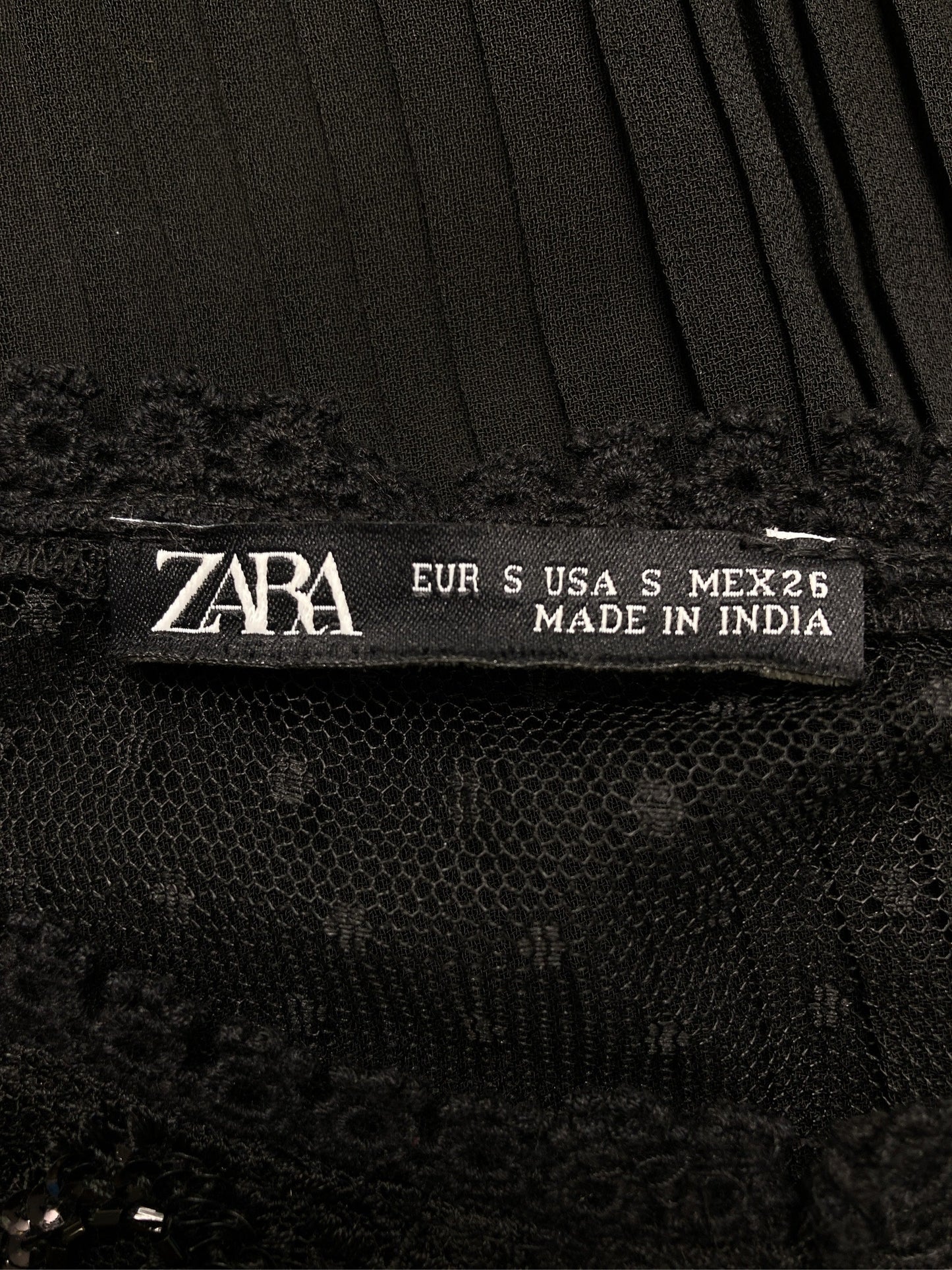 ZARA/ザラ/ドレス/ワンピース/ドレス/ブラック/S