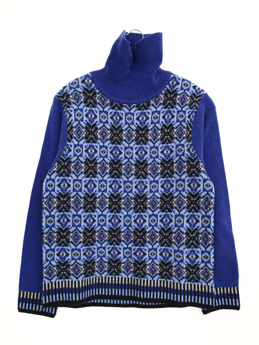 UNIQLO/ユニクロ/ニット/セーター/トップス/ブルー/S