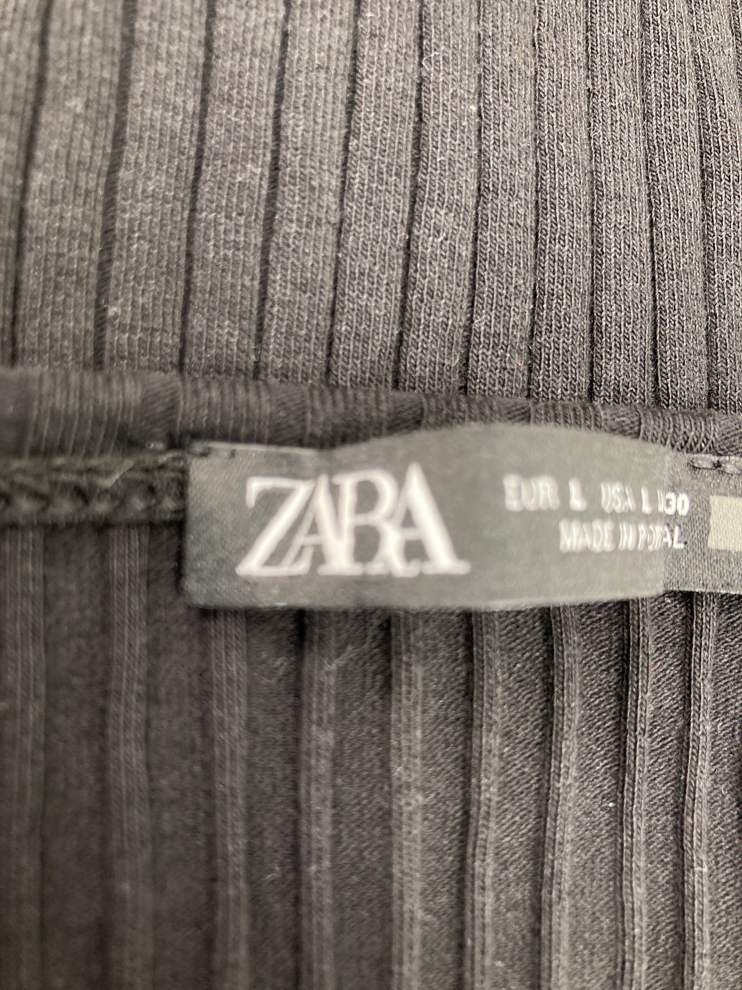 ZARA/ザラ/タンクトップ/トップス/ブラック/L