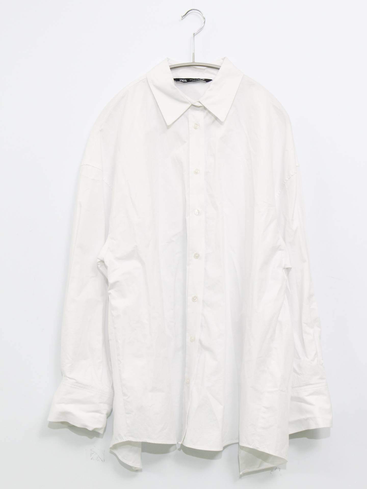 ZARA/ザラ/シャツ/ブラウス/トップス/ホワイト/S
