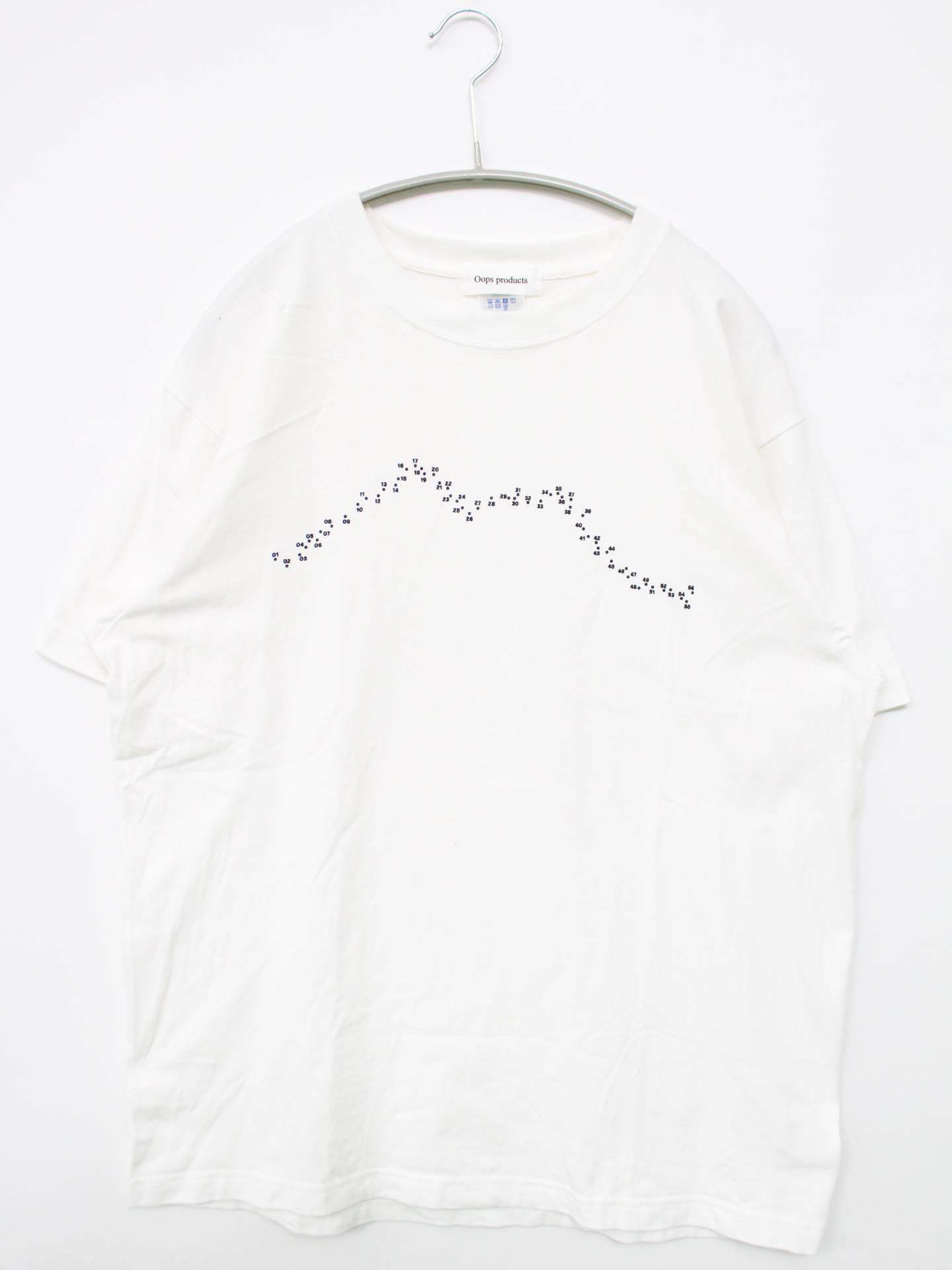 Oops products/Tシャツ/カットソー/トップス/ホワイト/L