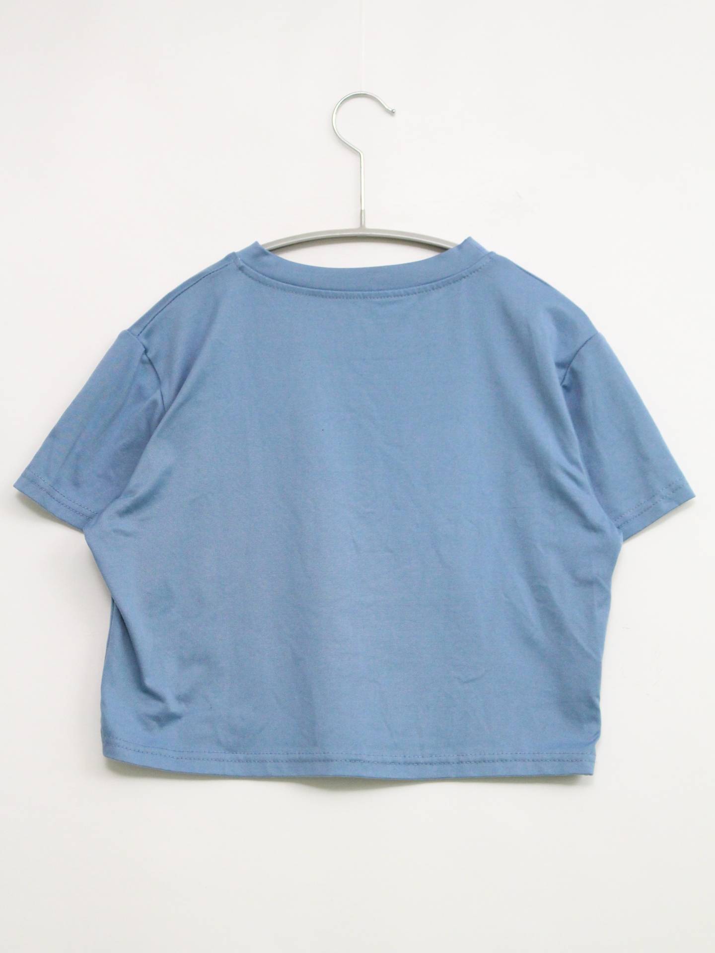 Lace Ledies/Tシャツ/カットソー/トップス/スカイブルー/F