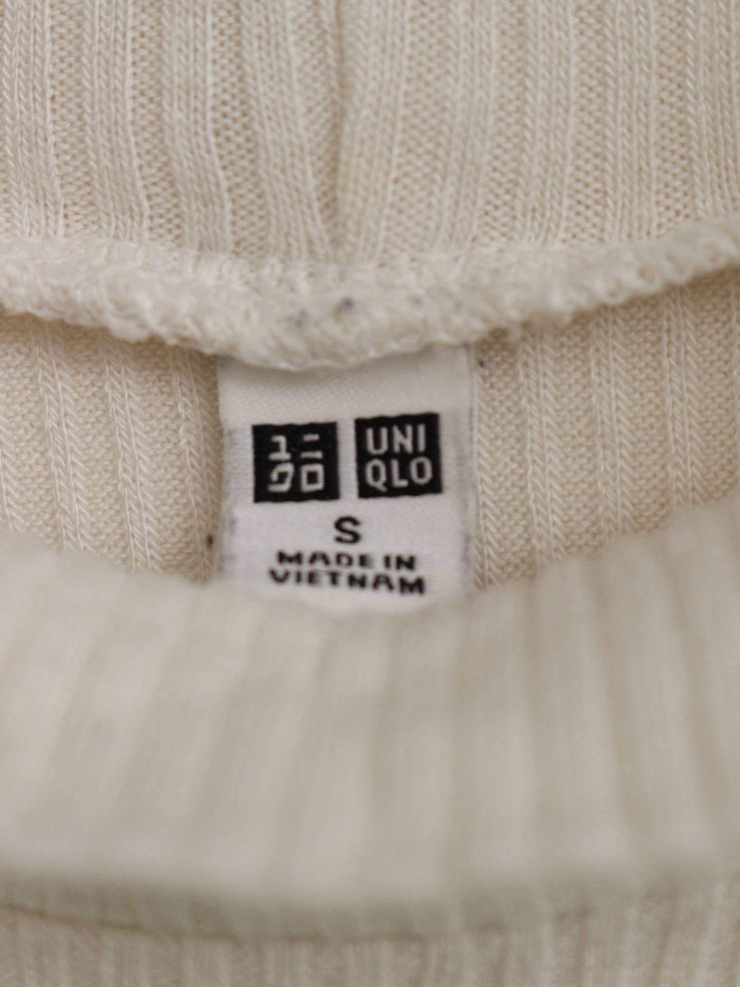UNIQLO/ユニクロ/ニット/セーター/トップス/ホワイト/S