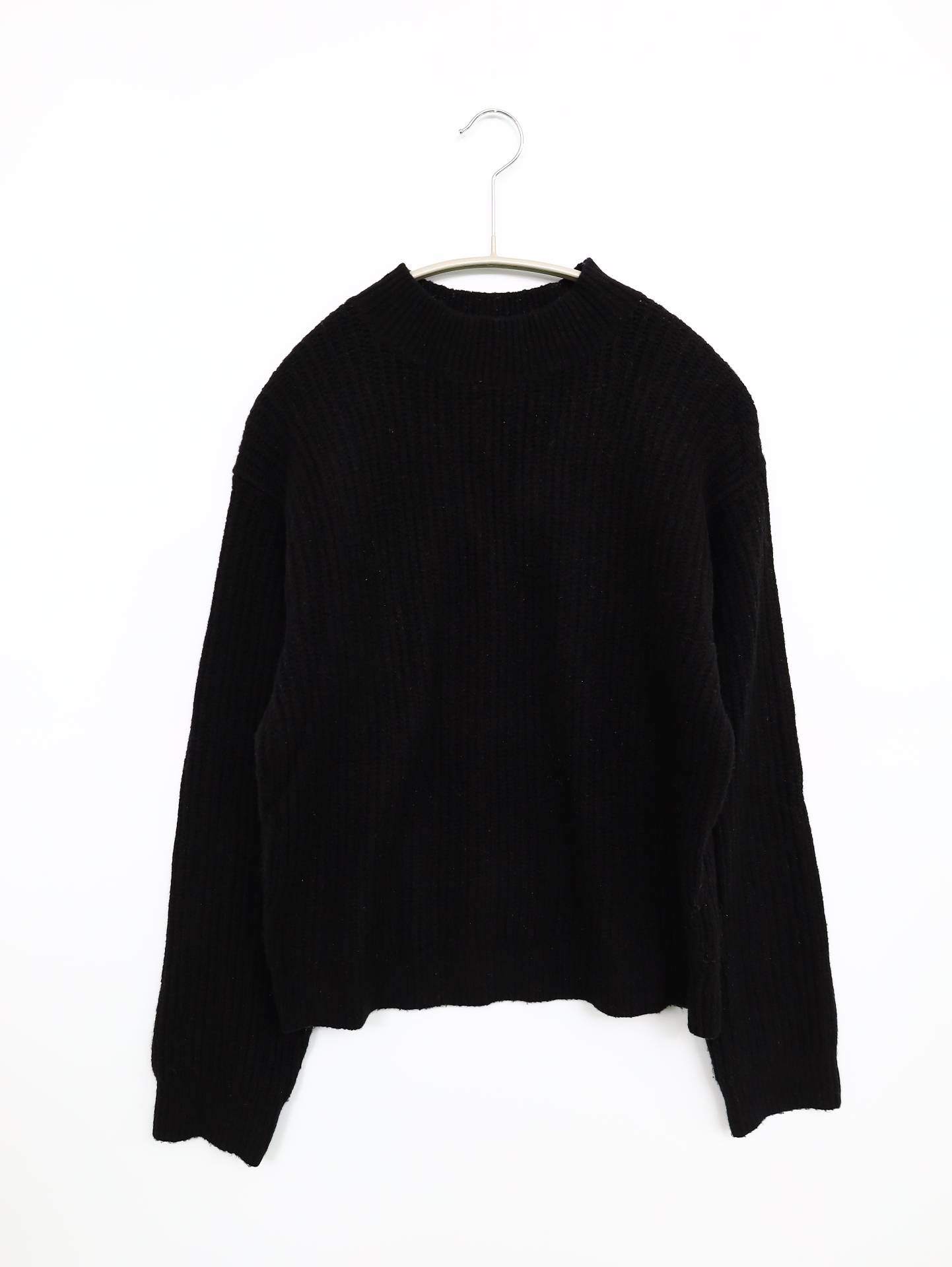 UNIQLO/ユニクロ/ニット/セーター/トップス/ブラック/S